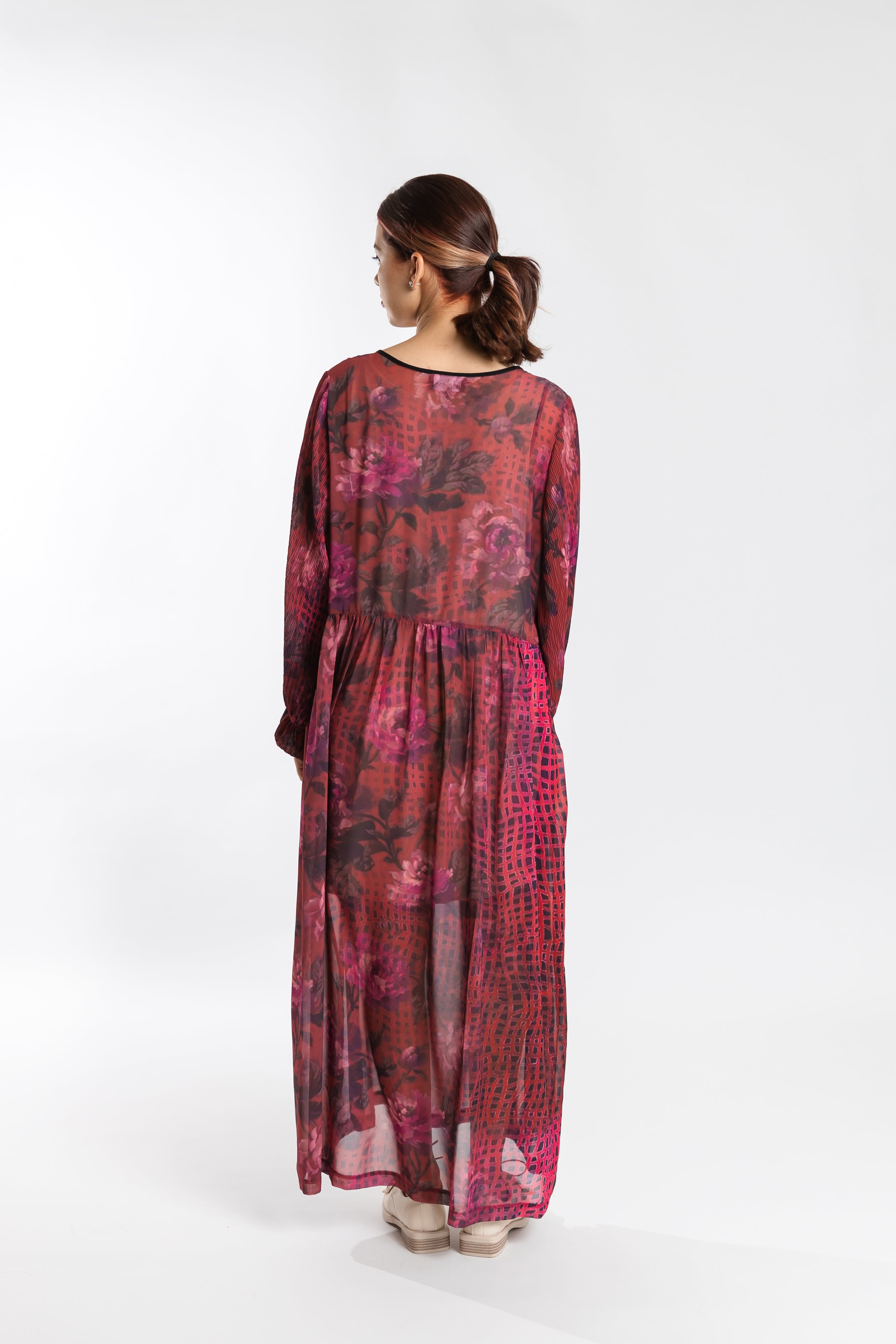 Kylie Dress Coral Rose