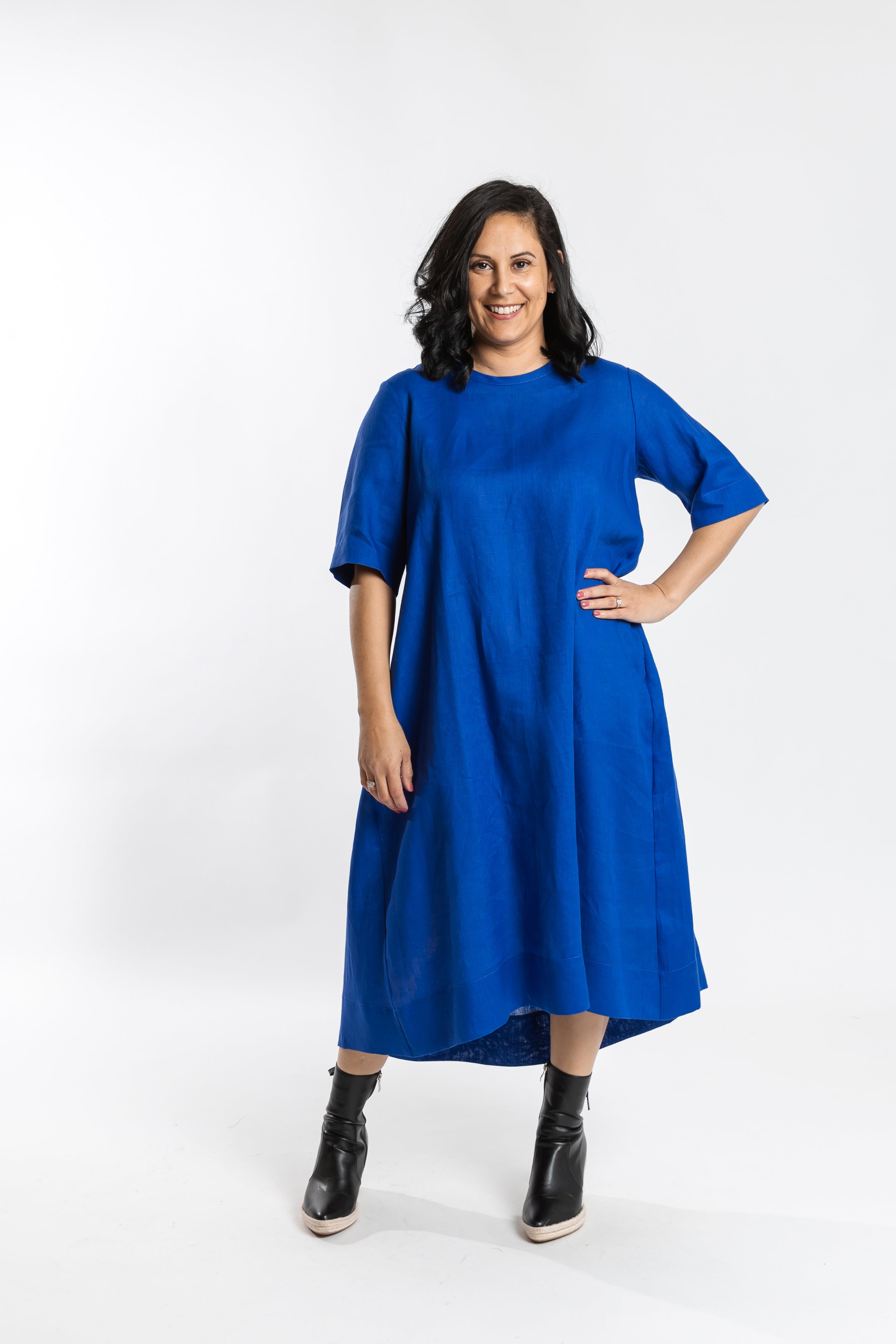 Maisey Dress Electric Blue