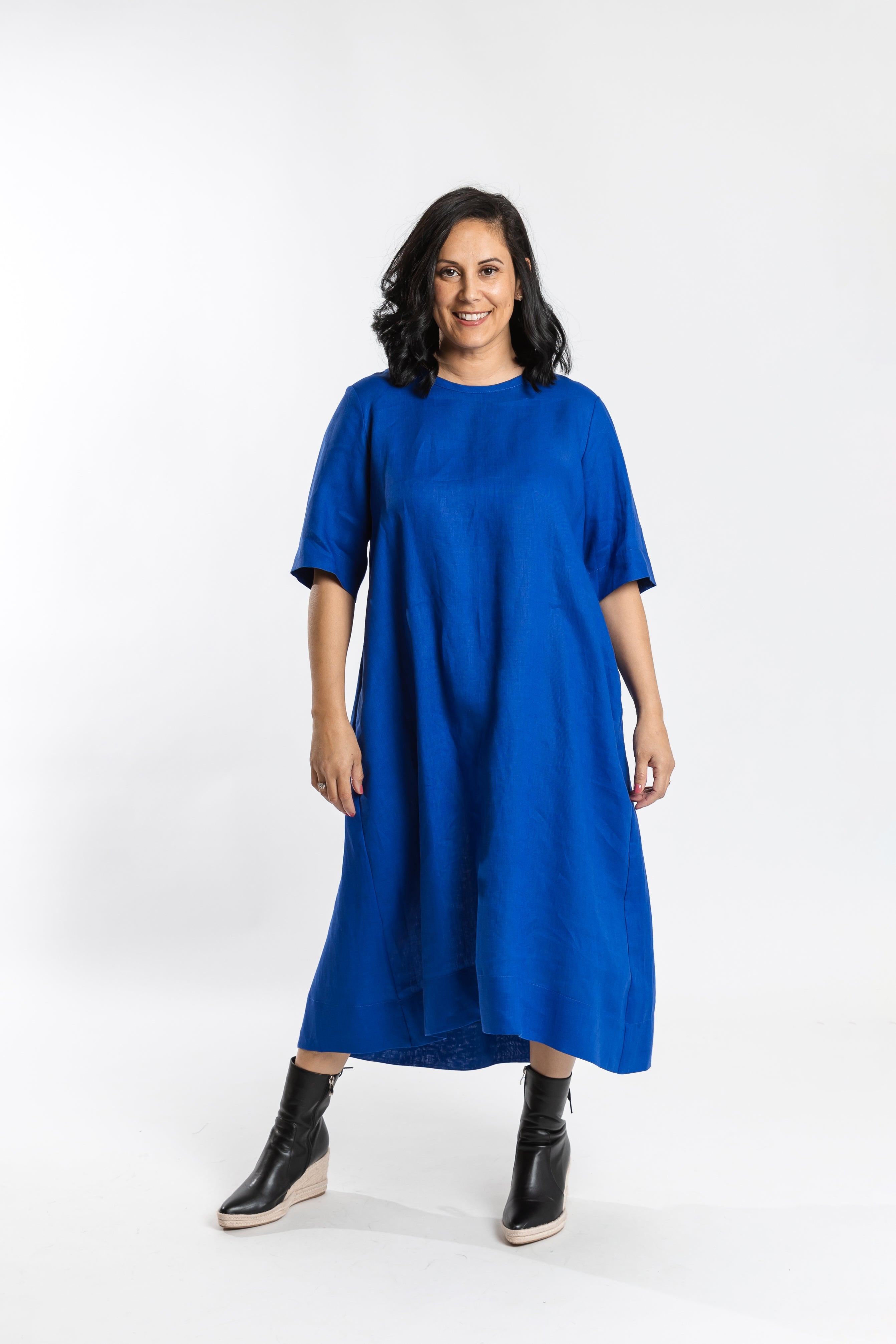 Maisey Dress Electric Blue