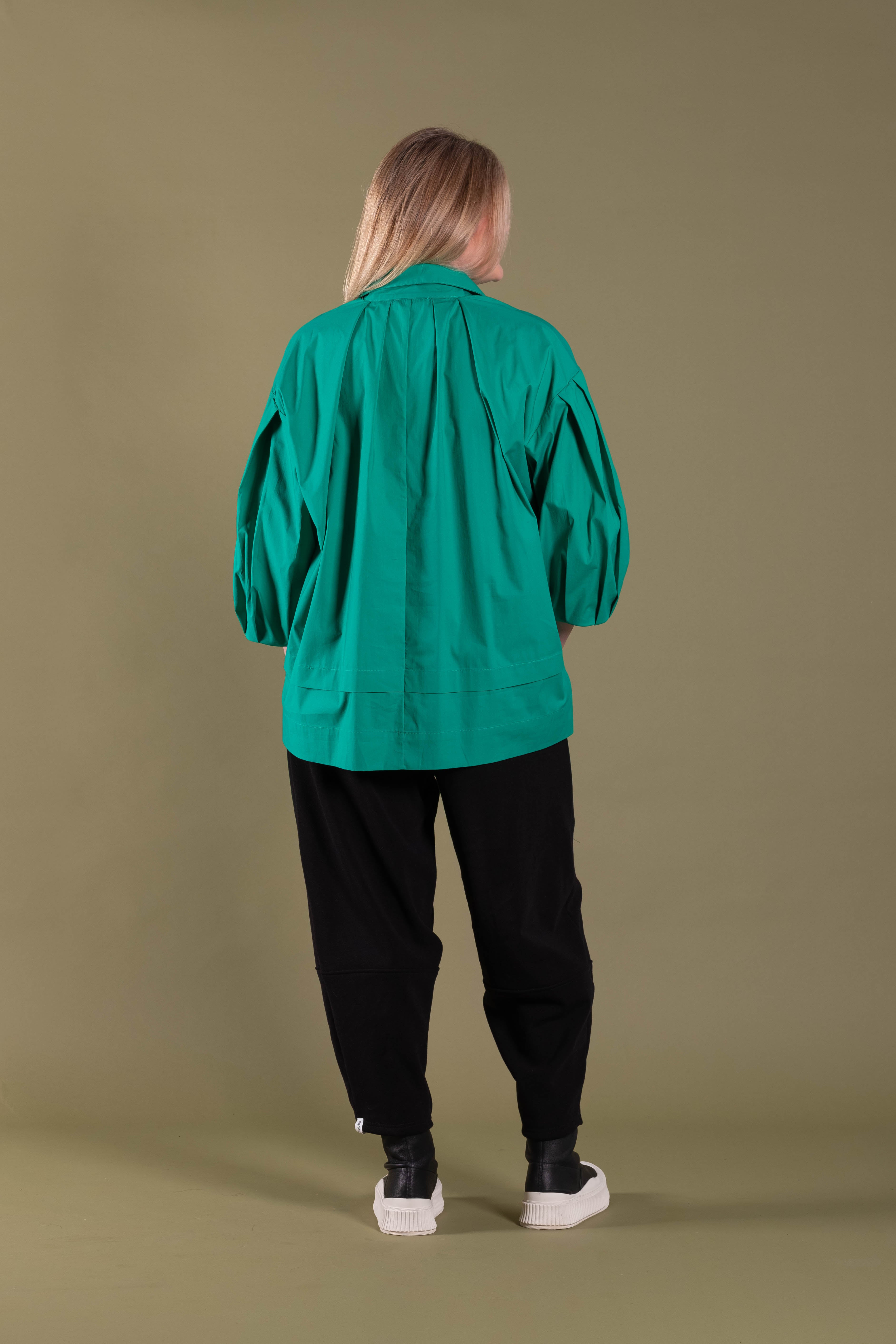 Florentine Shirt Eden Green
