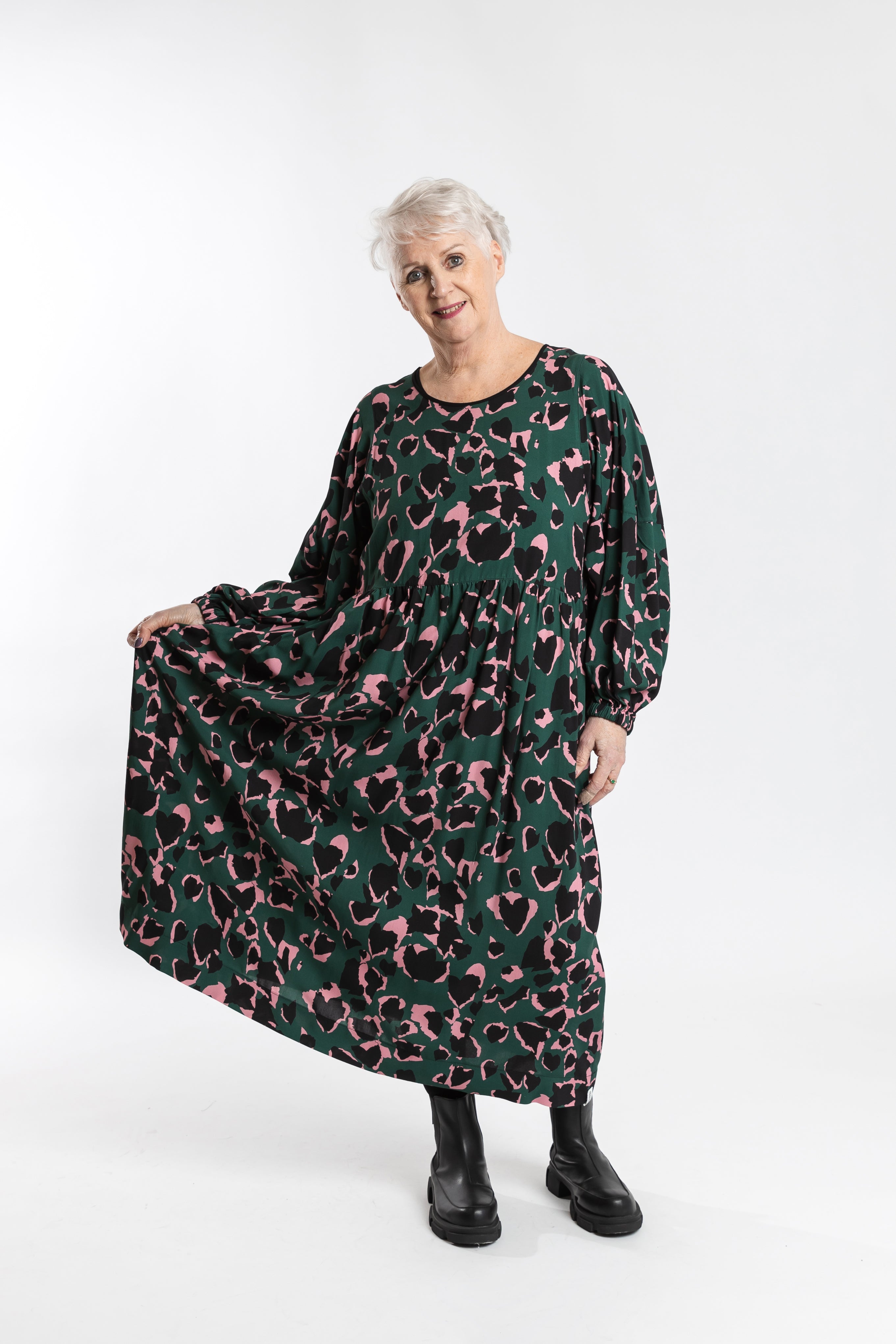 Brie Dress Green Lemonade