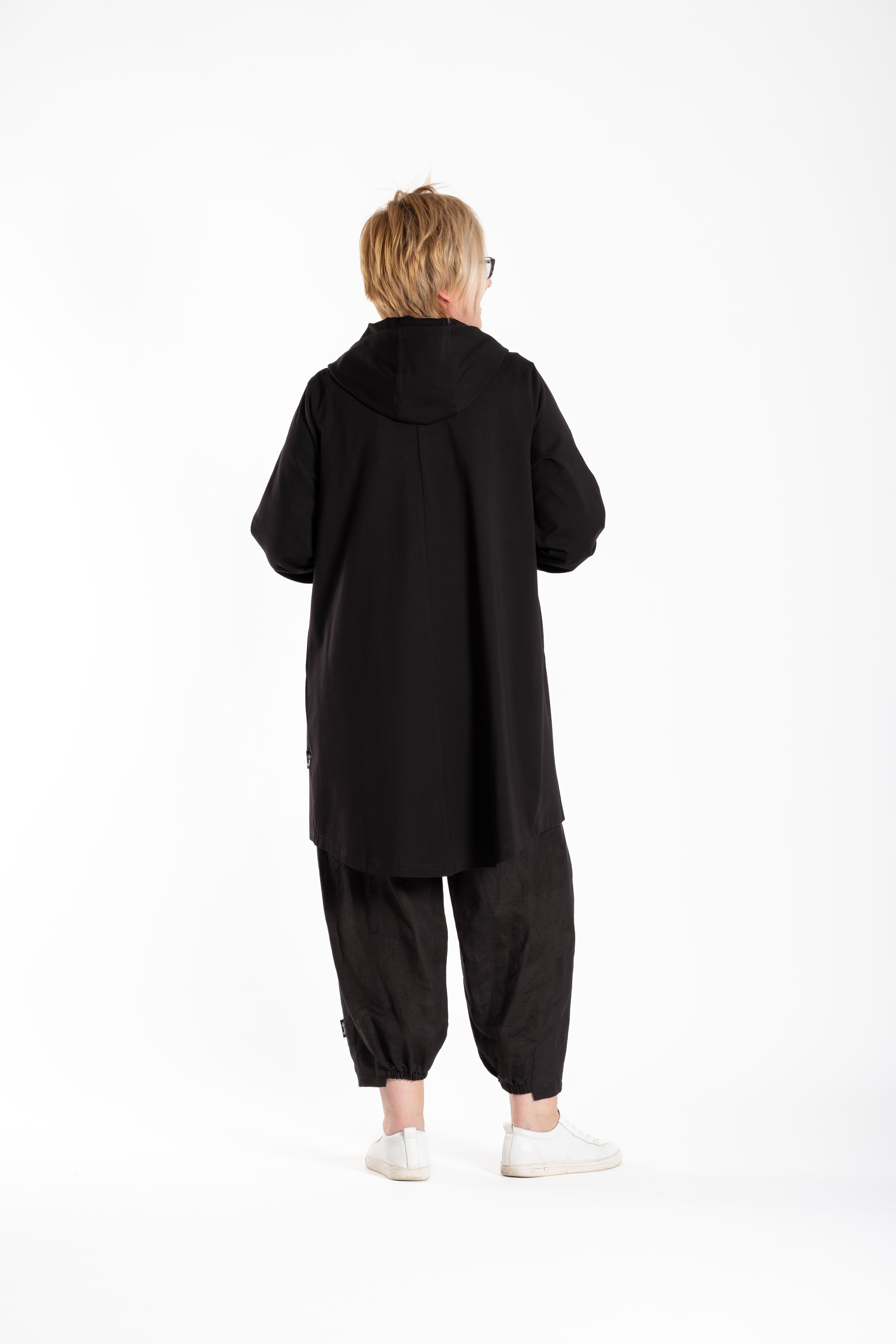 No Apologies Black Zip Up Jacket