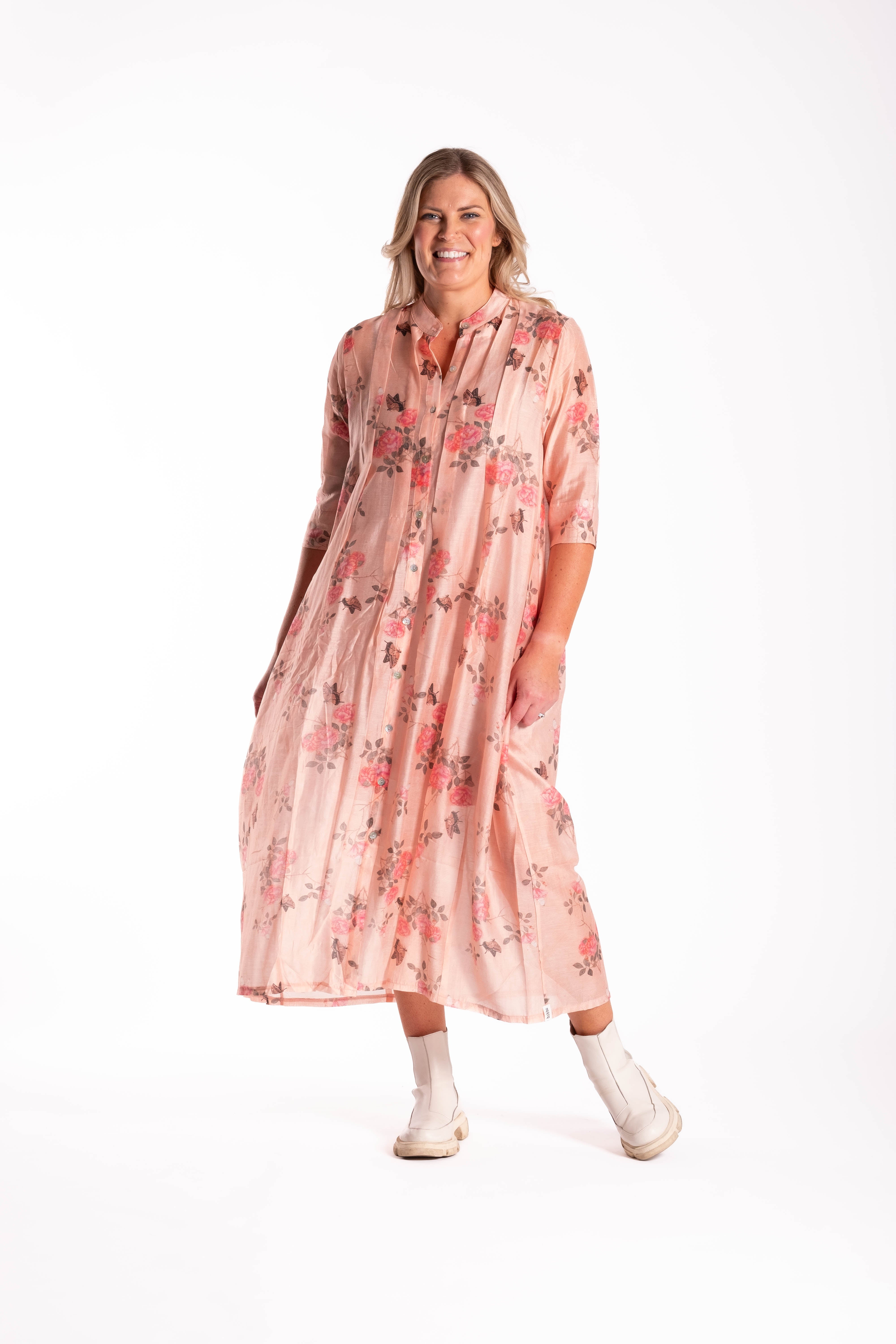 French Me Dress Tropical Butterfly
