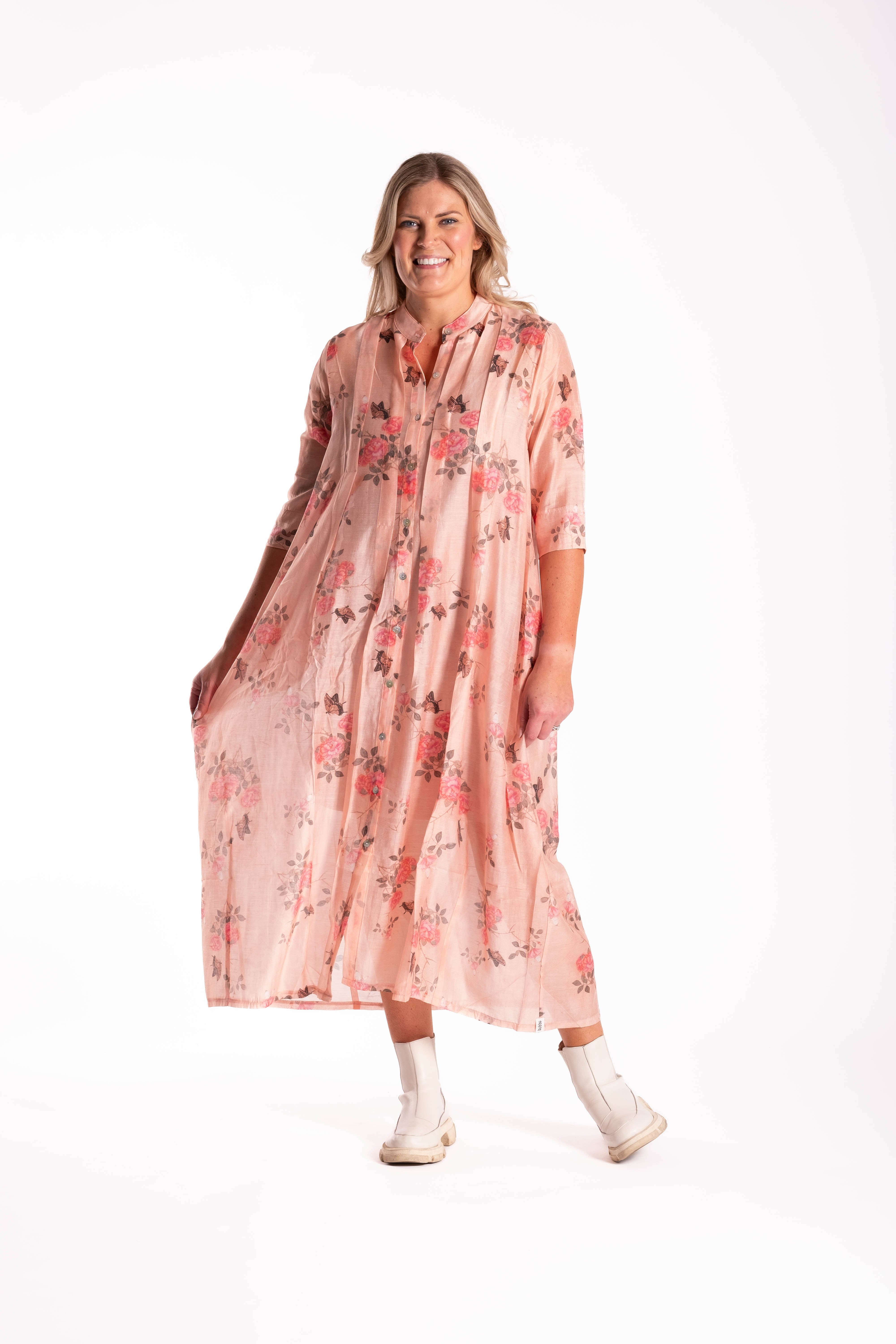 French Me Dress Tropical Butterfly