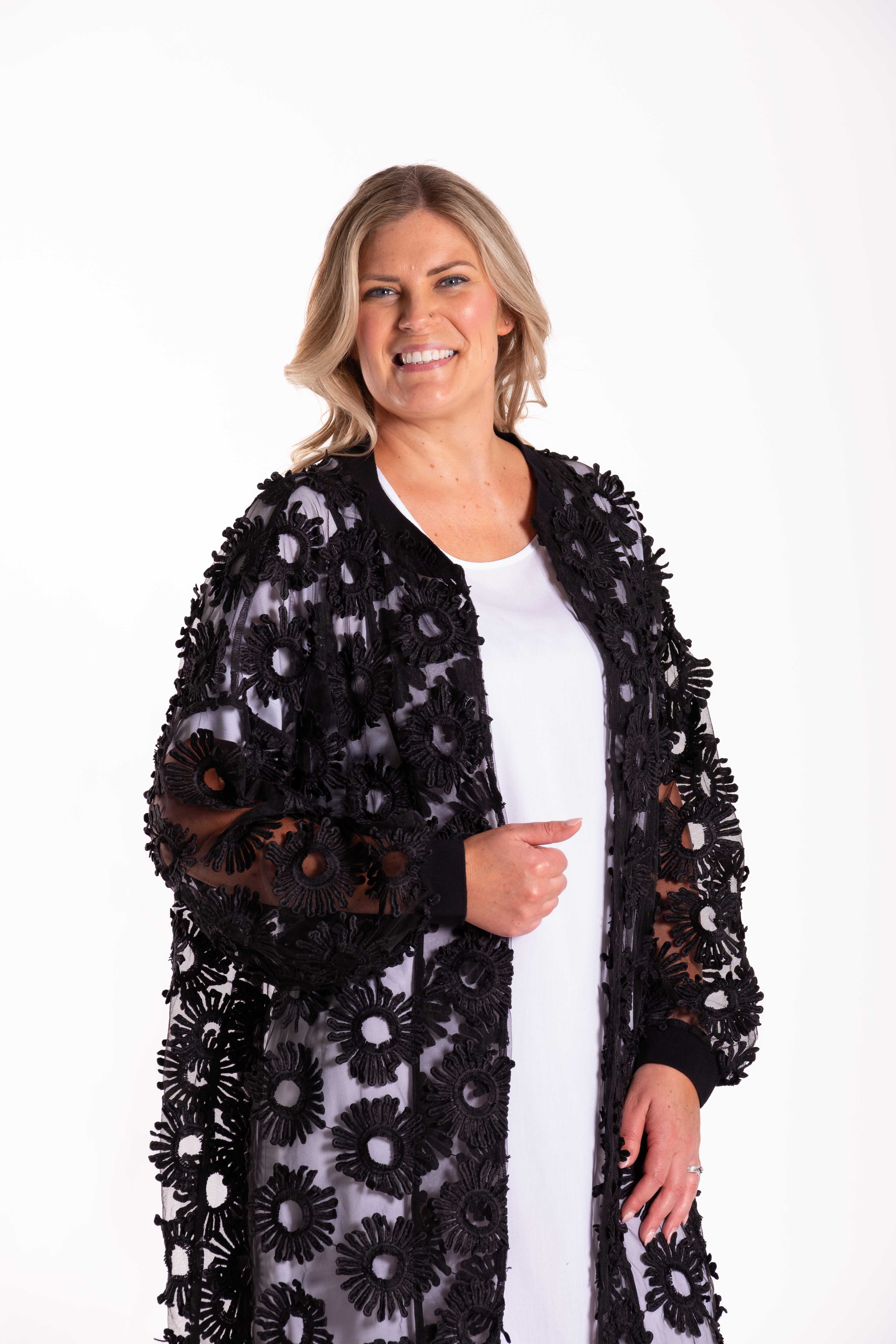 Dust Me Jacket Black Daisy