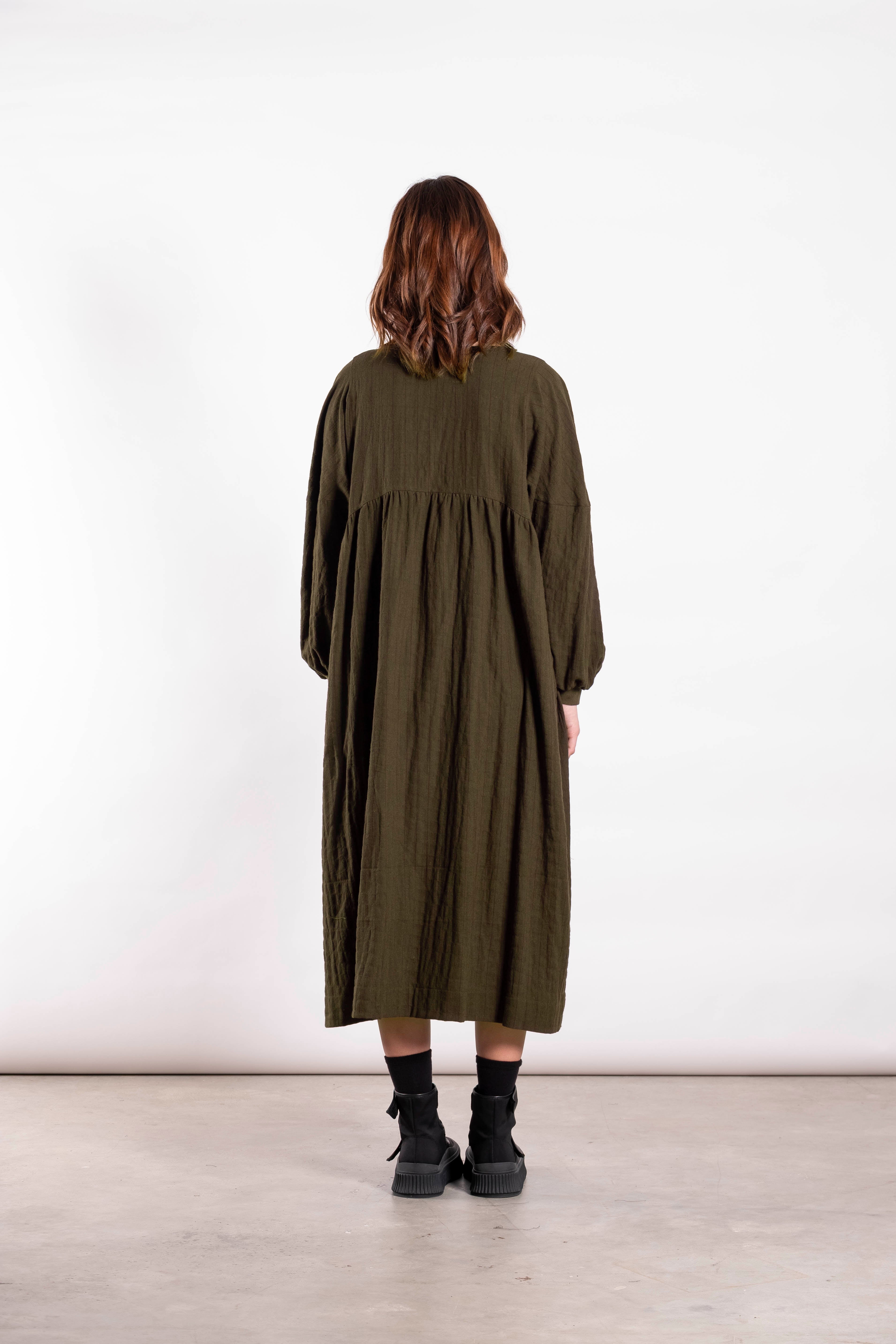 Brie Dress Sage Line