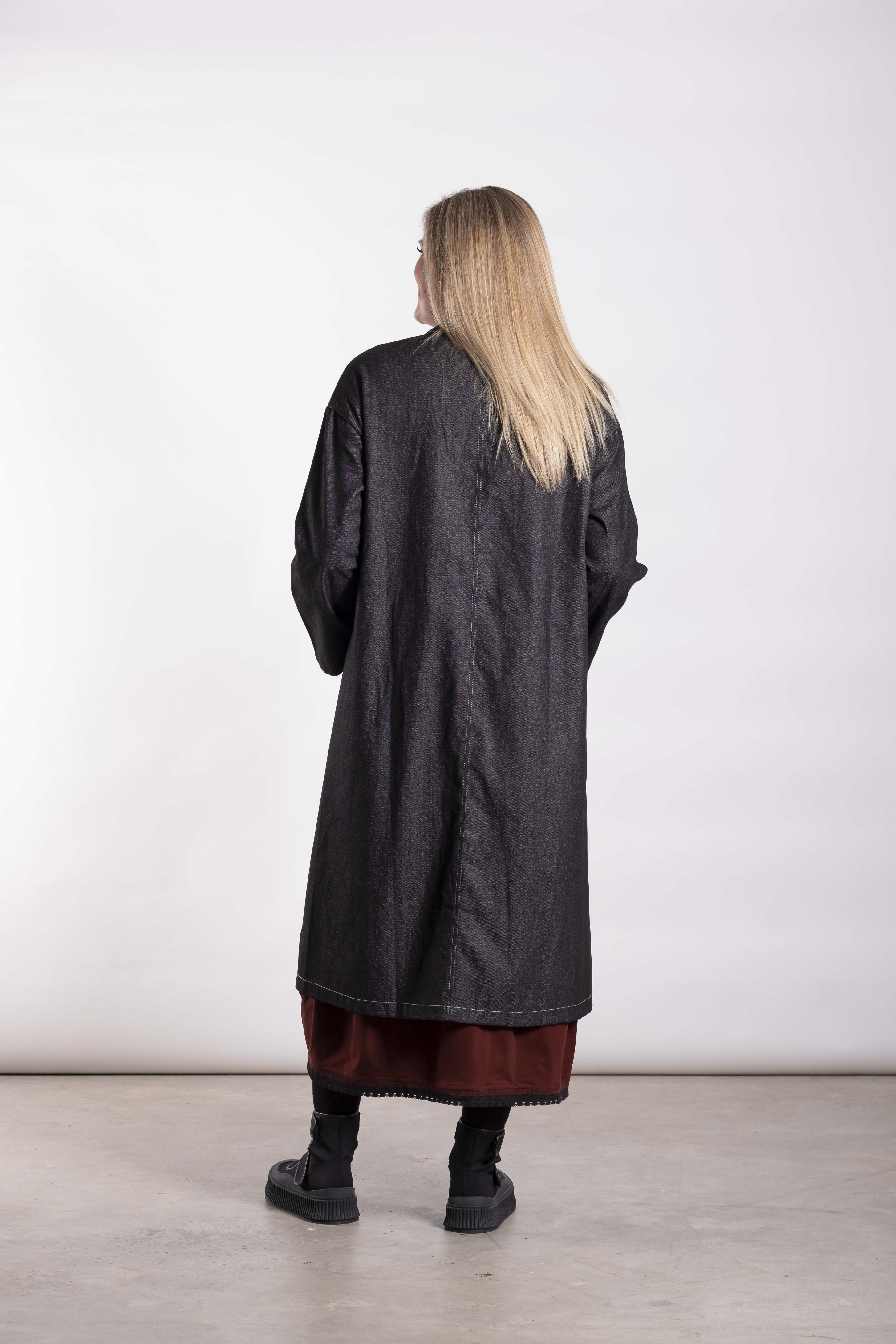 Workshop Coat Noir Denim