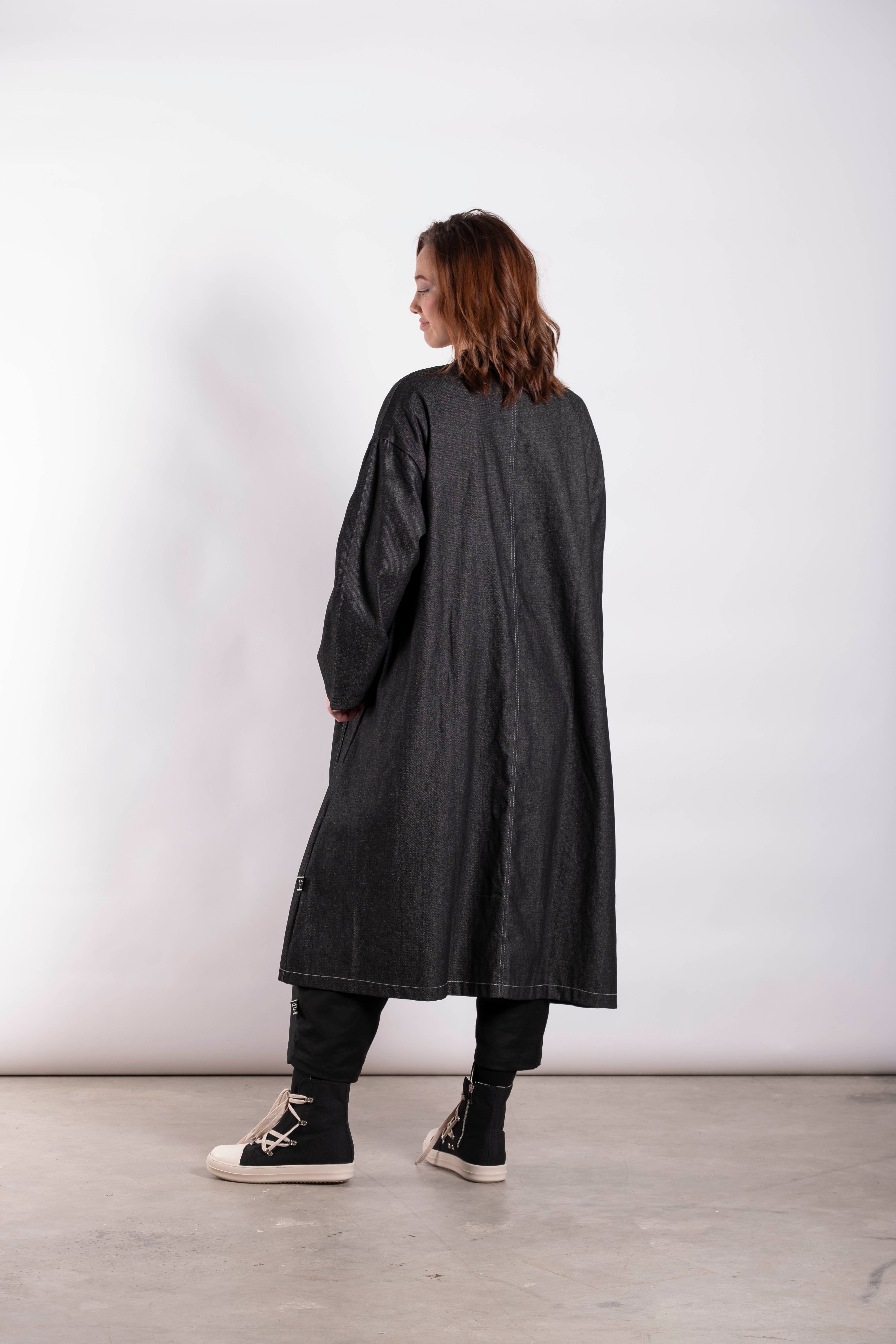 Workshop Coat Noir Denim