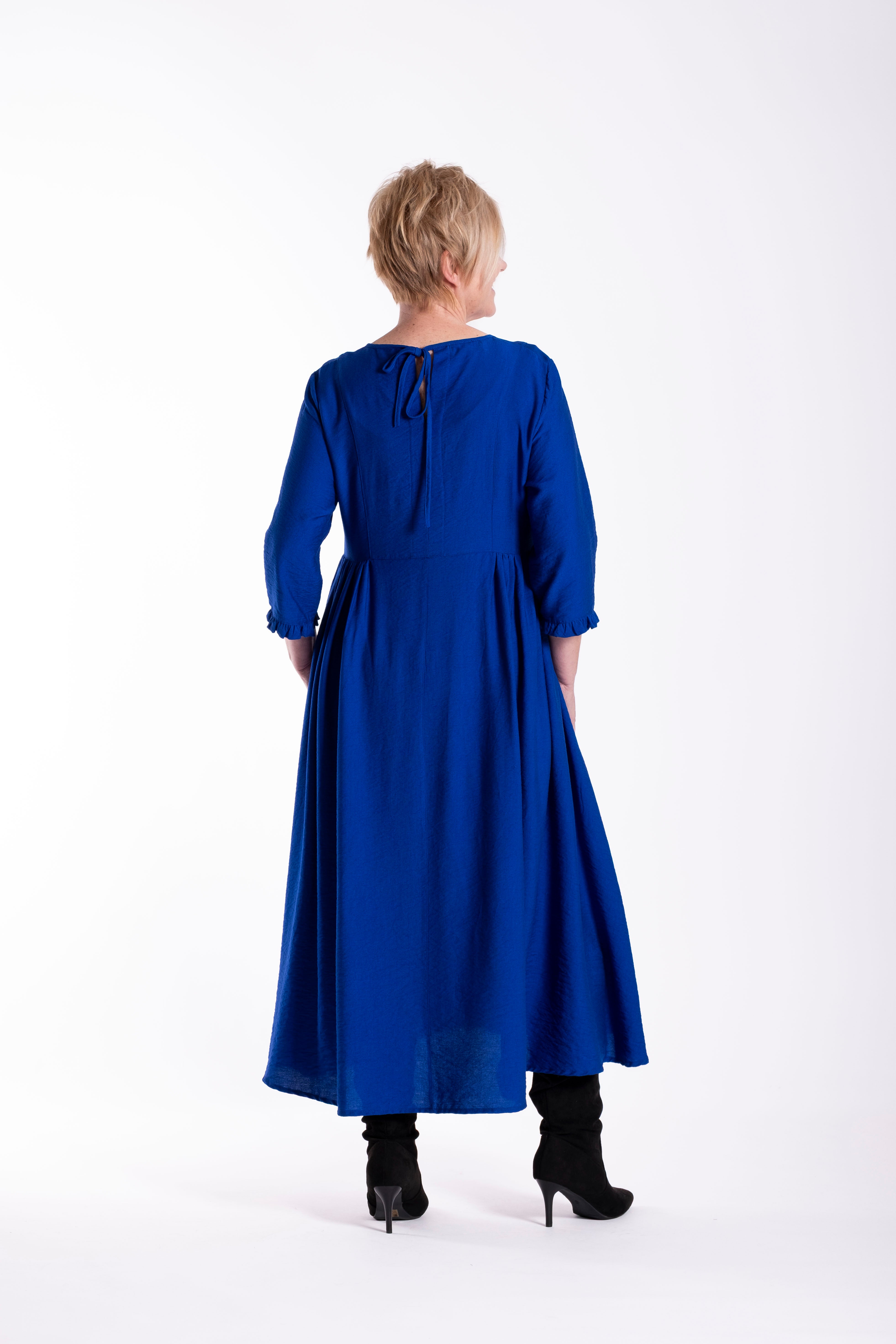 Sable Dress Vivid Blue