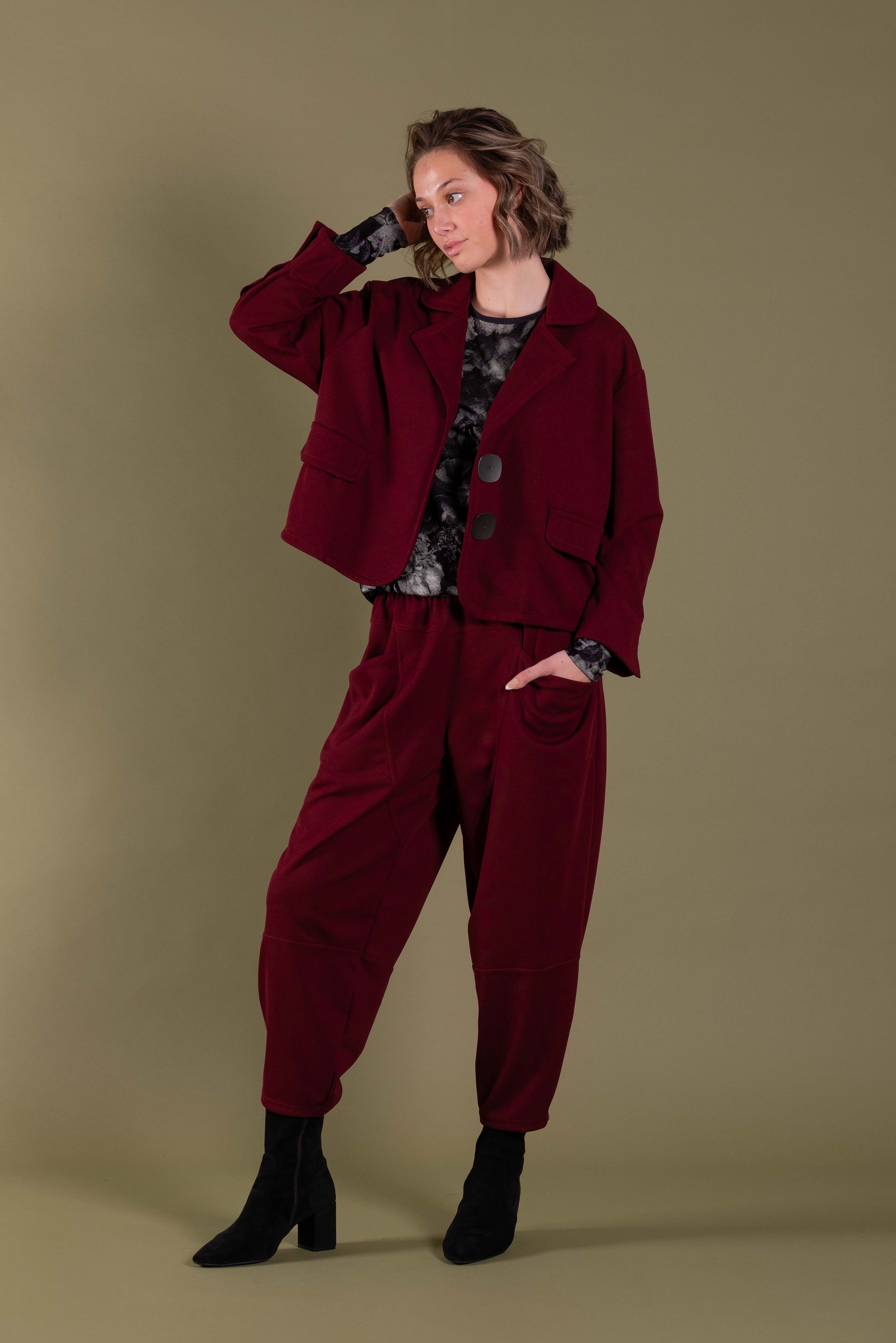 Command Pants Baked Apple Red