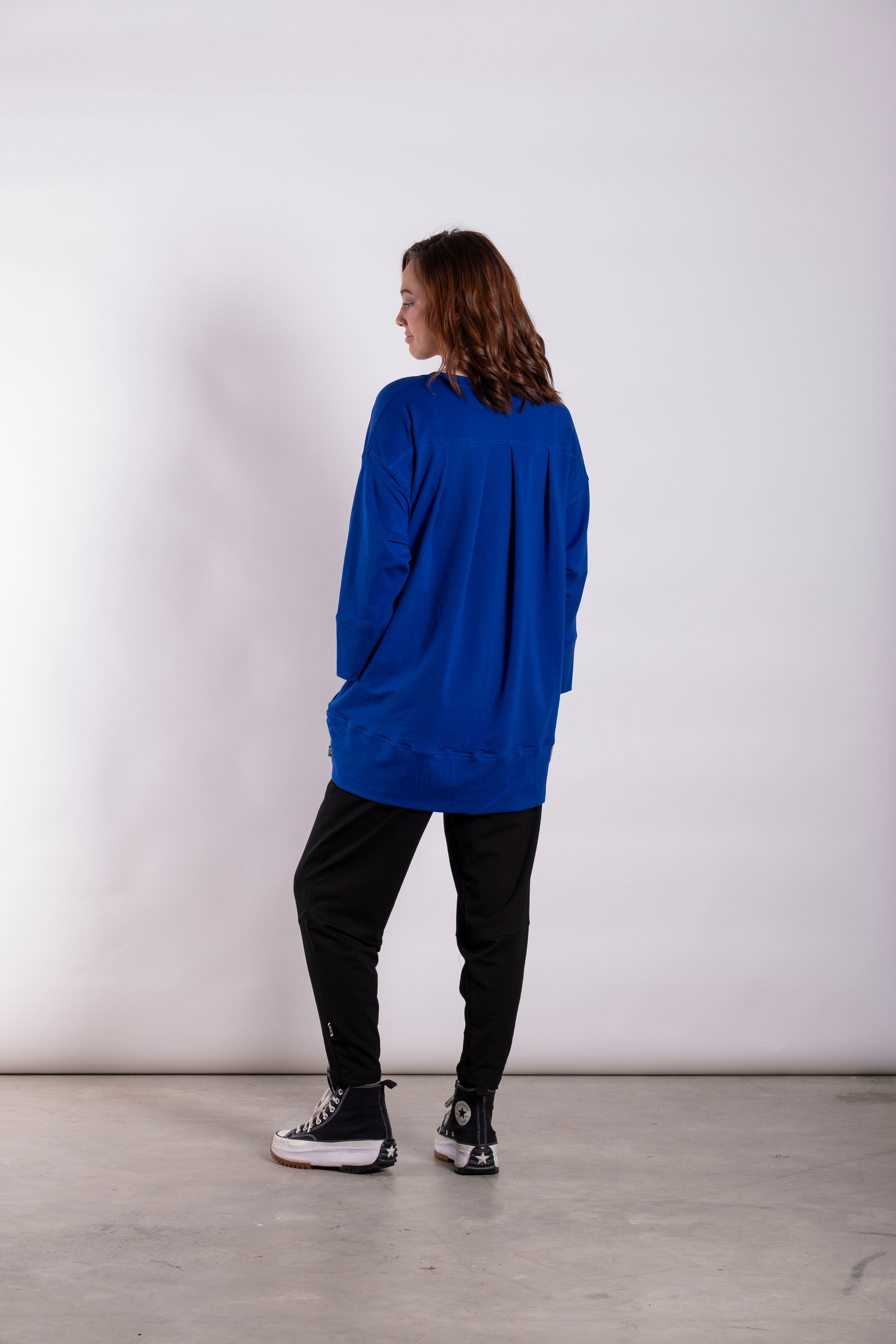 Back Drop Sweatshirt Artic Sky
