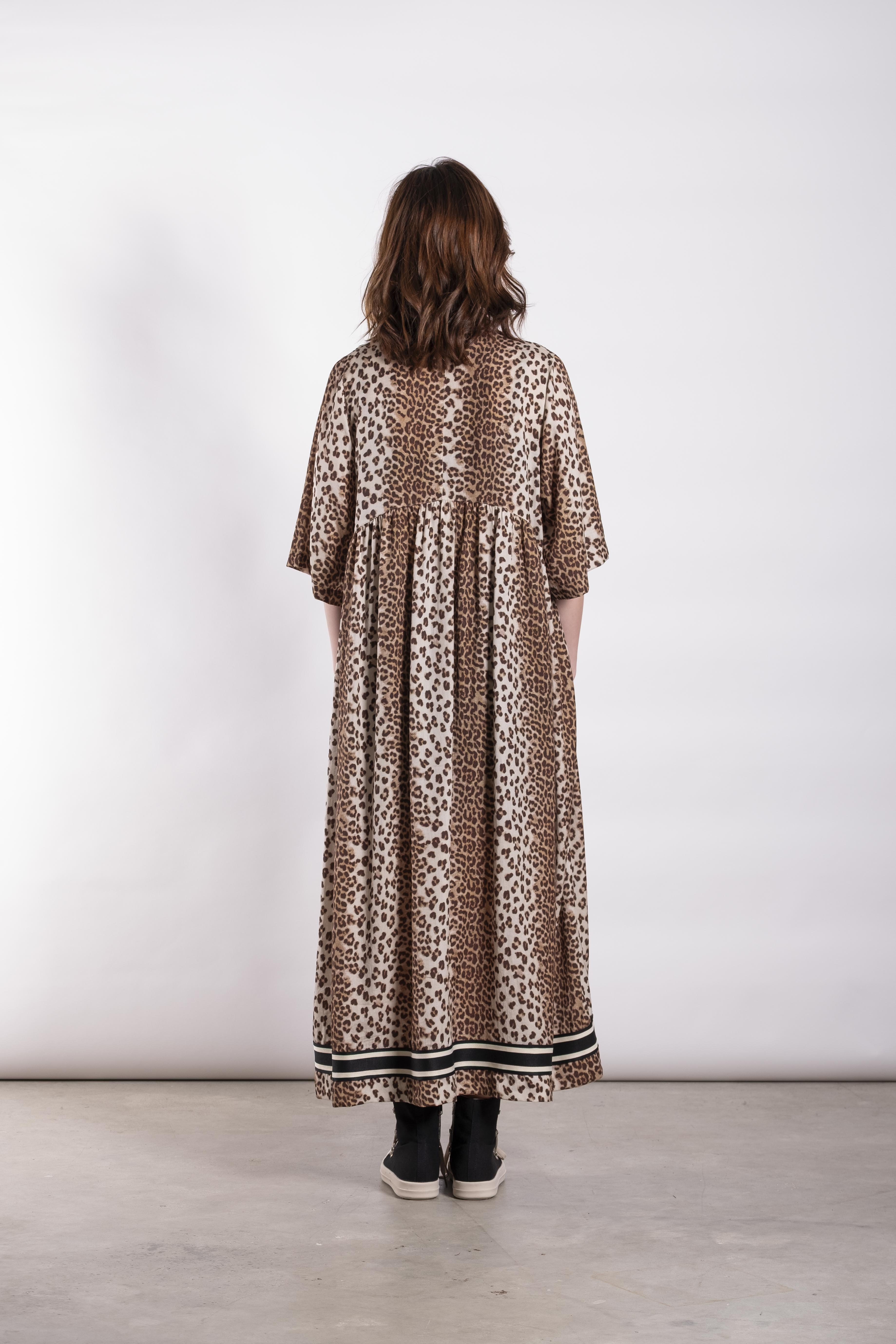 Brylee Dress Leopard Lux