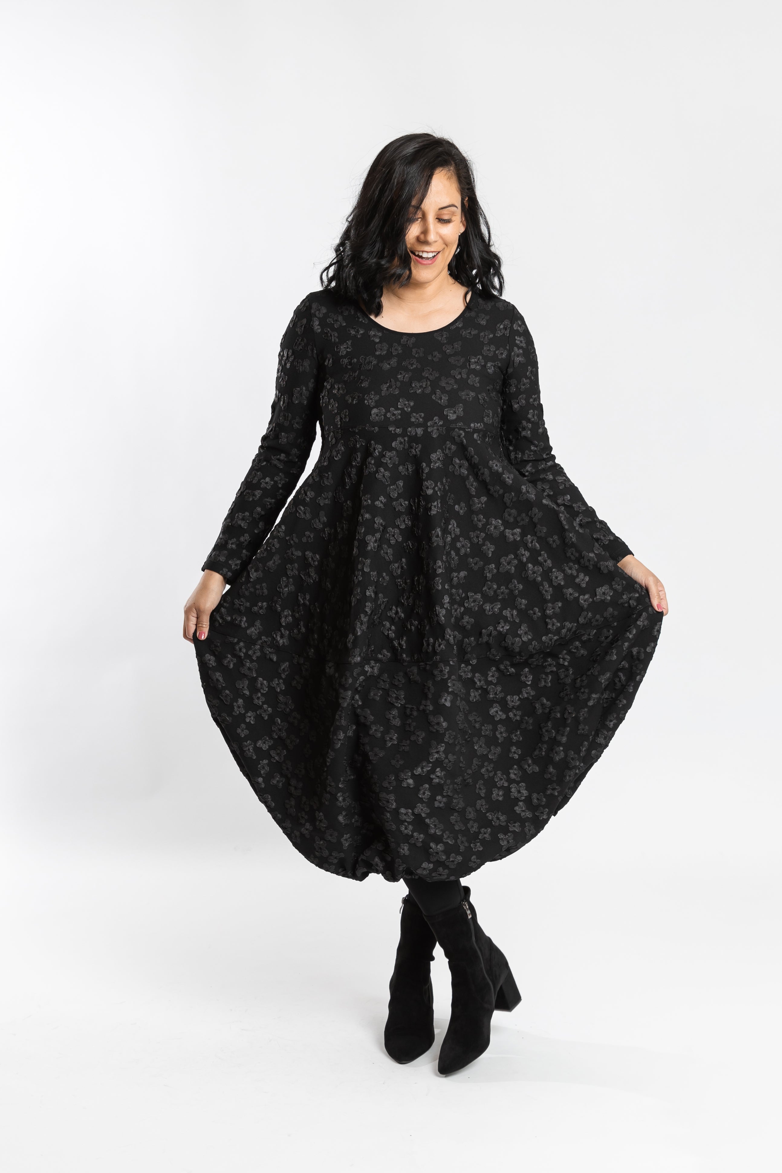 Sanderson Dress Floral Bubble