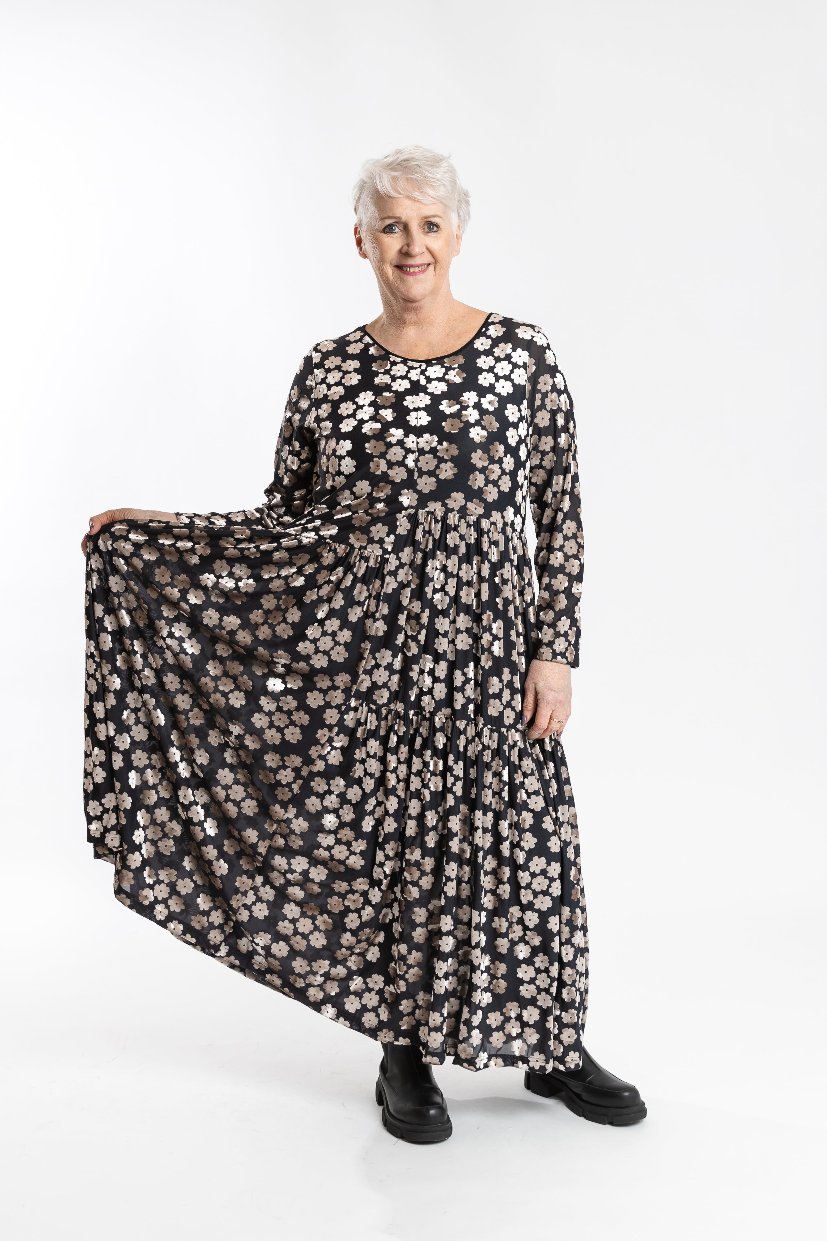 Patrice Dress Champagne Daisy