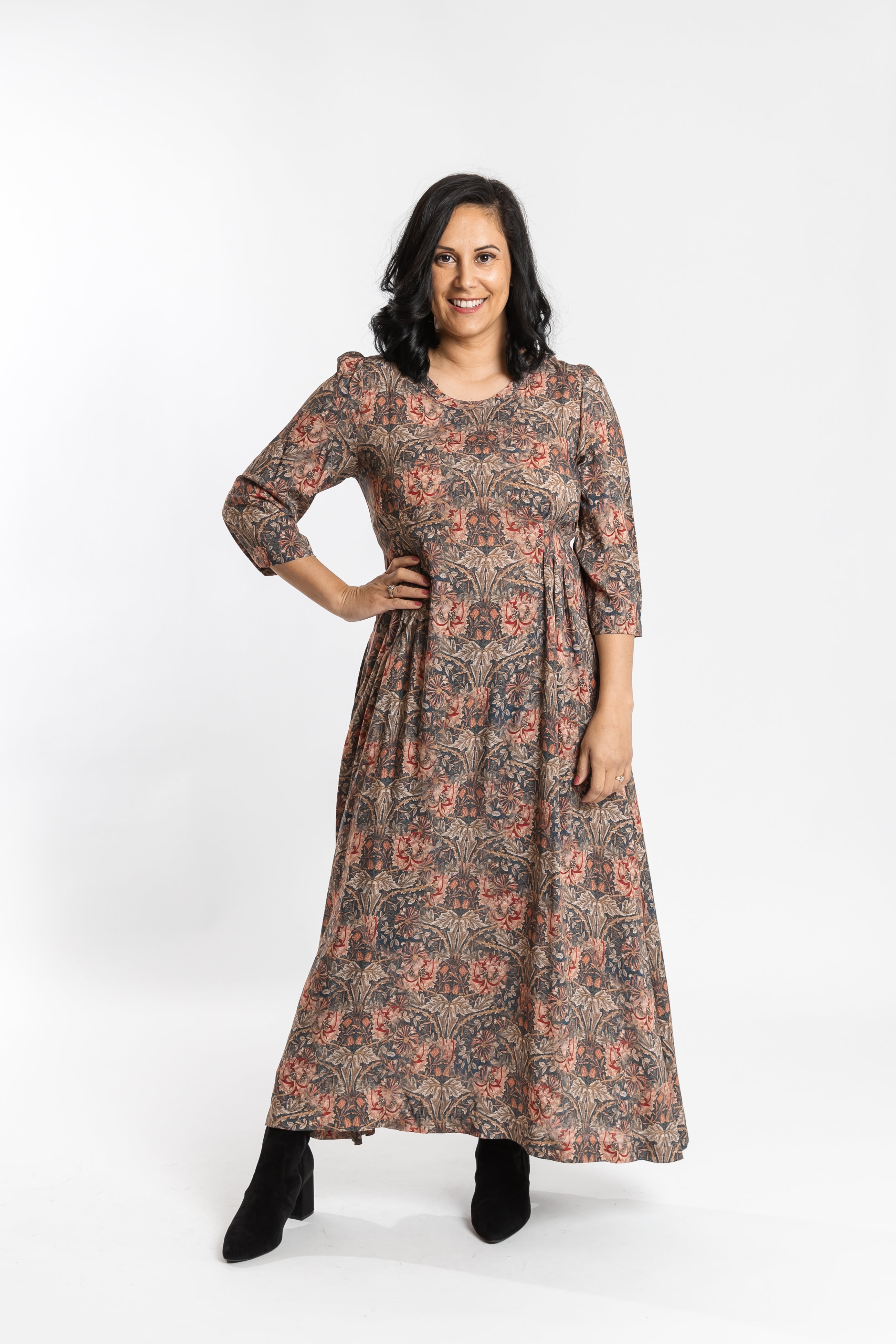Pleated Dress Fabulous Flora