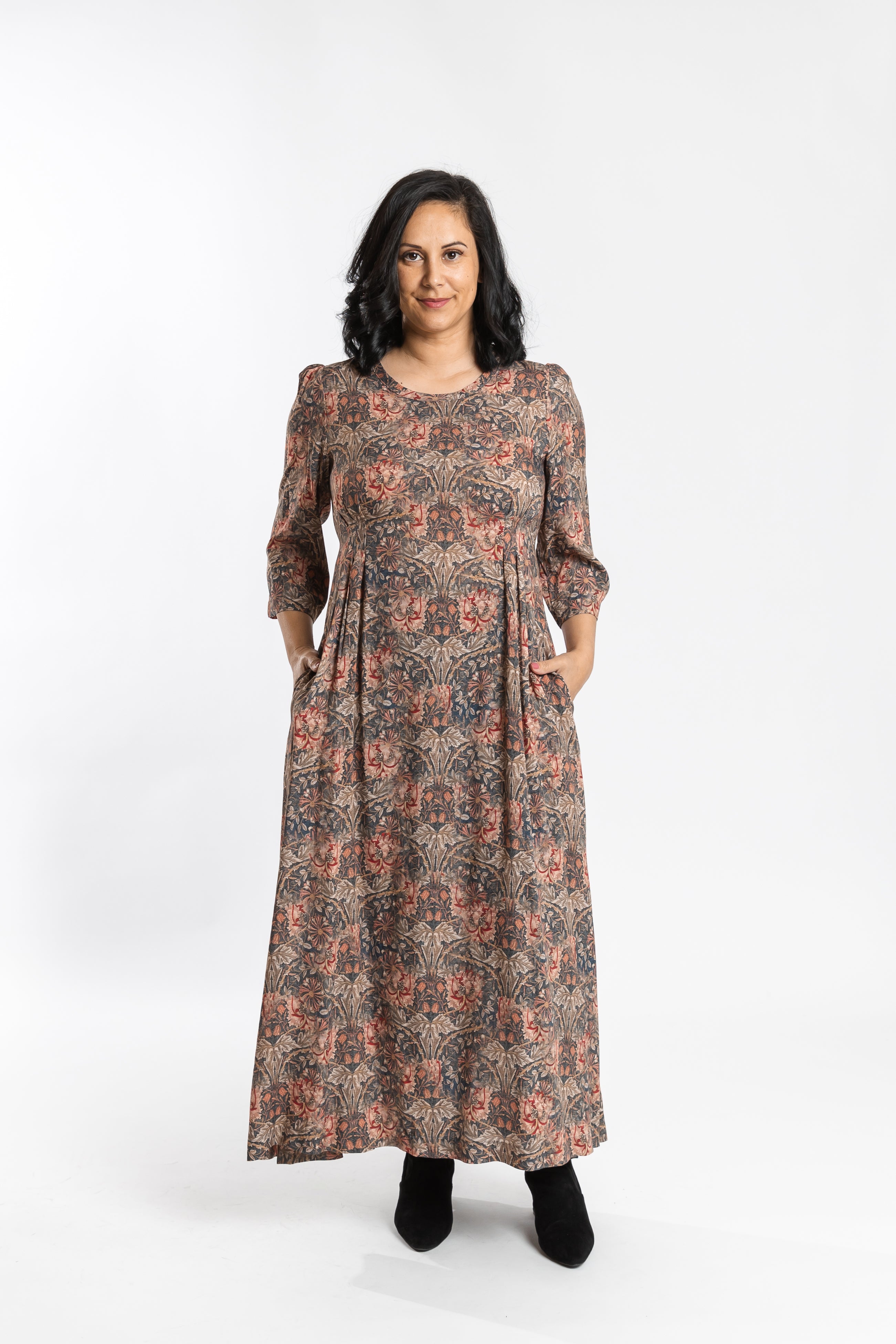 Pleated Dress Fabulous Flora