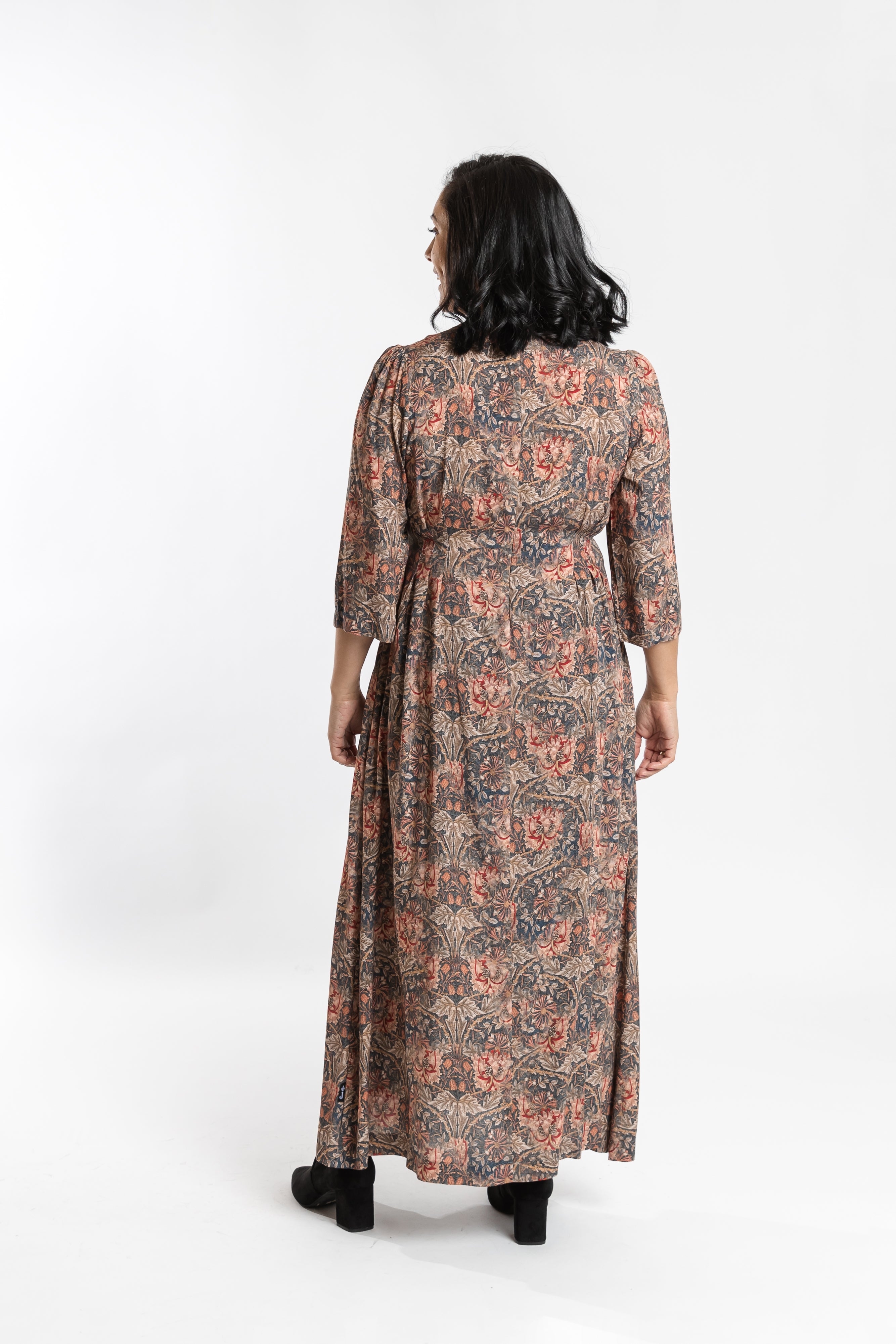 Pleated Dress Fabulous Flora