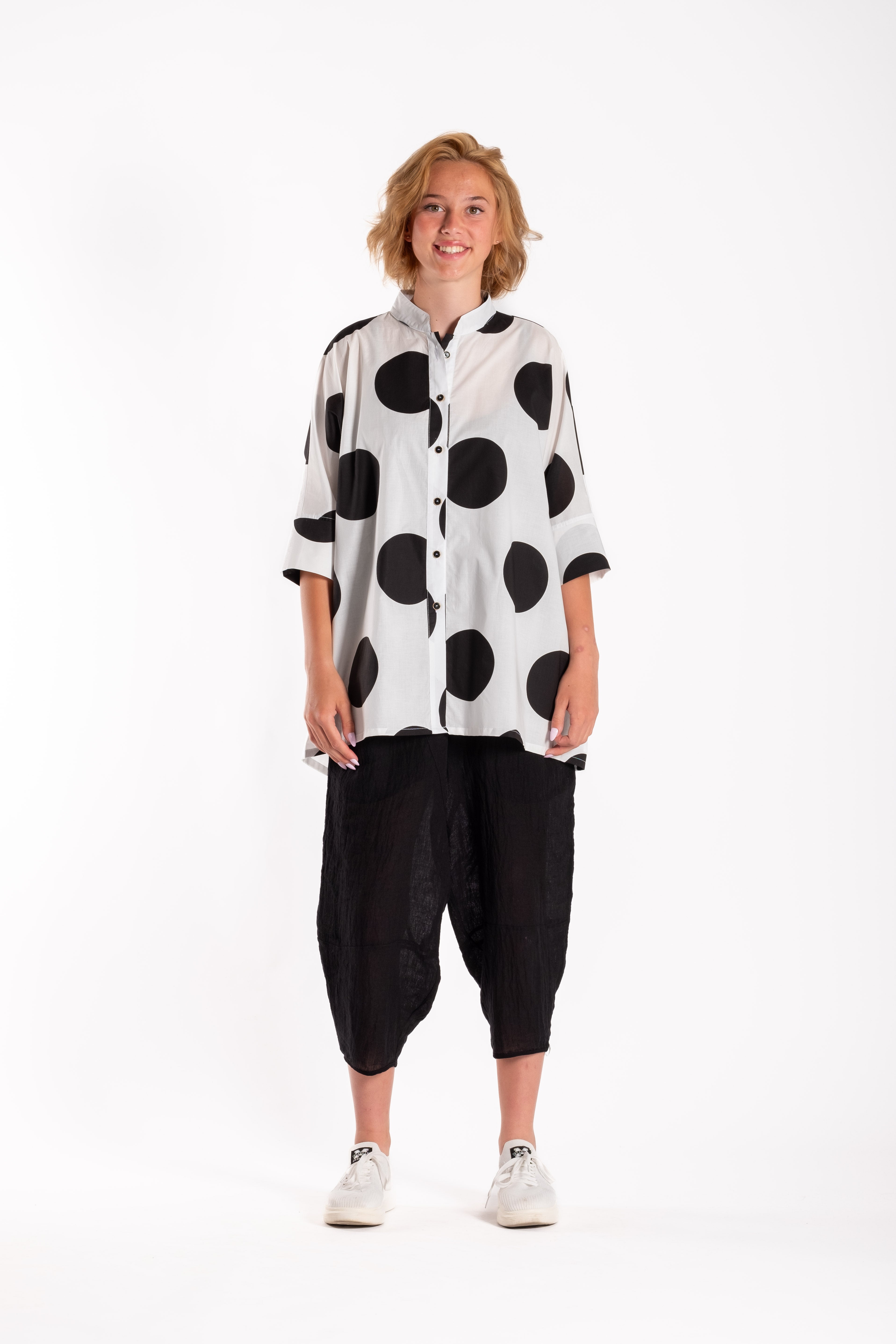 Sasha Shirt Black Spot