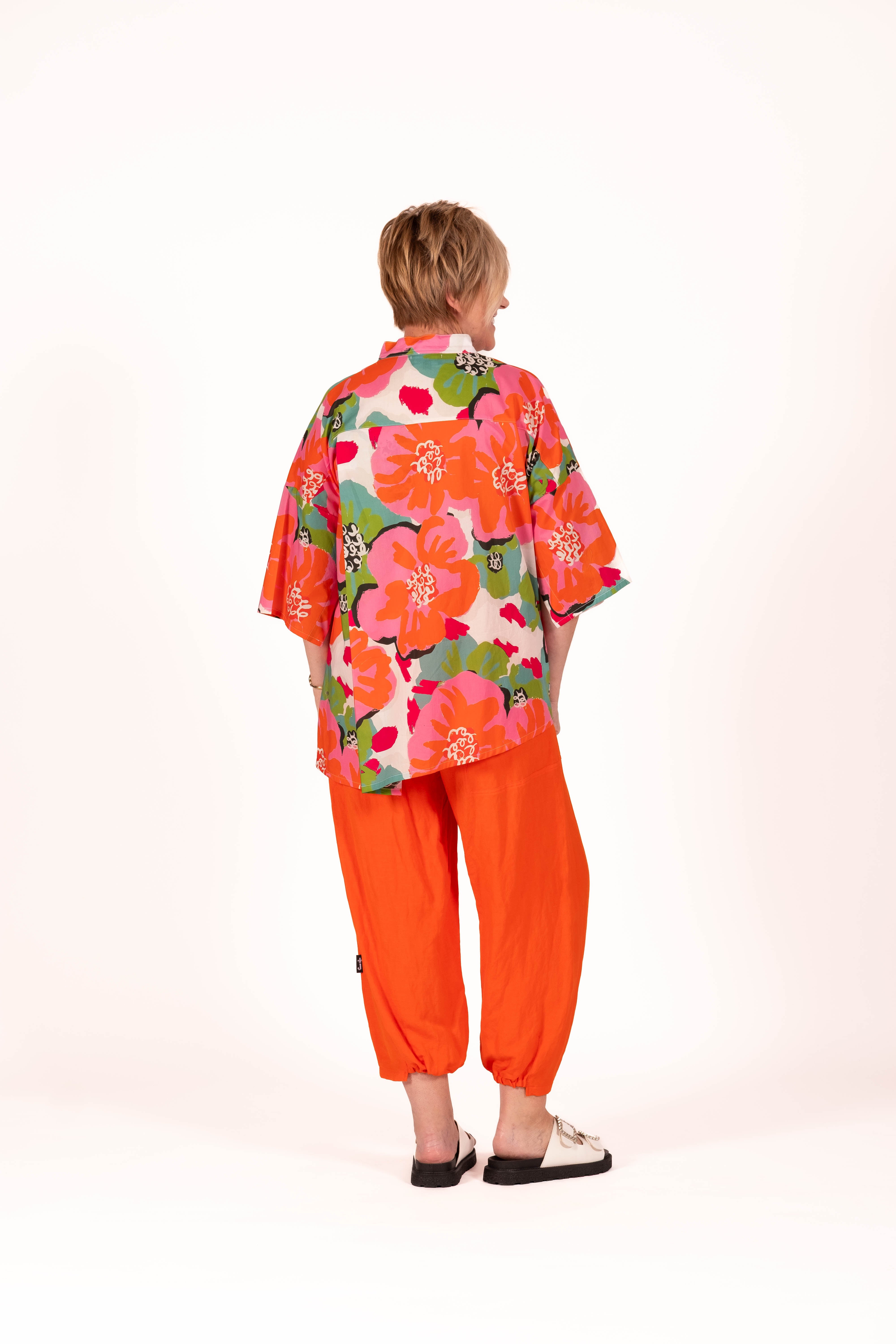 Stitch Pants Orange
