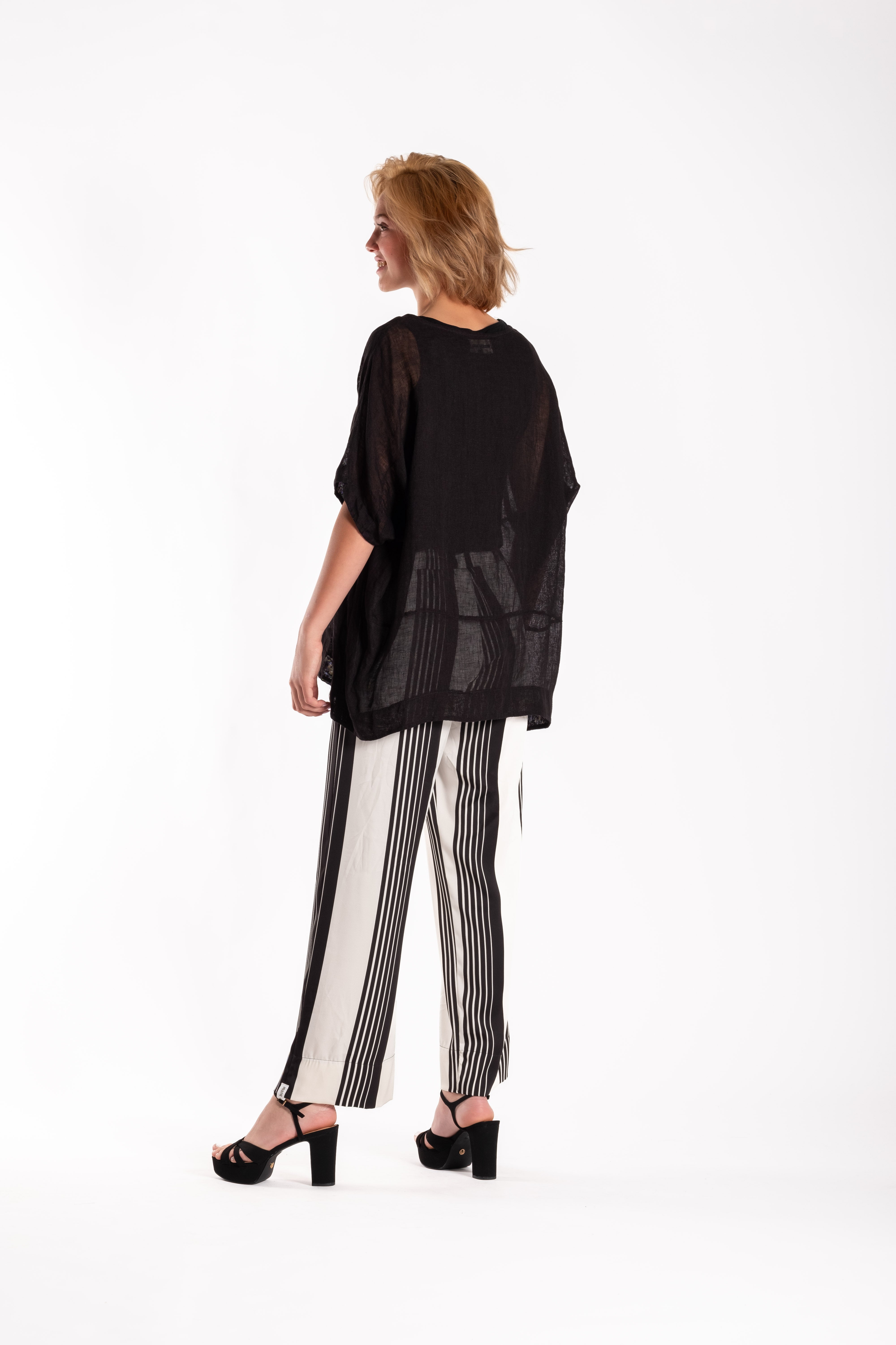 Brie Pants Divided Stripes