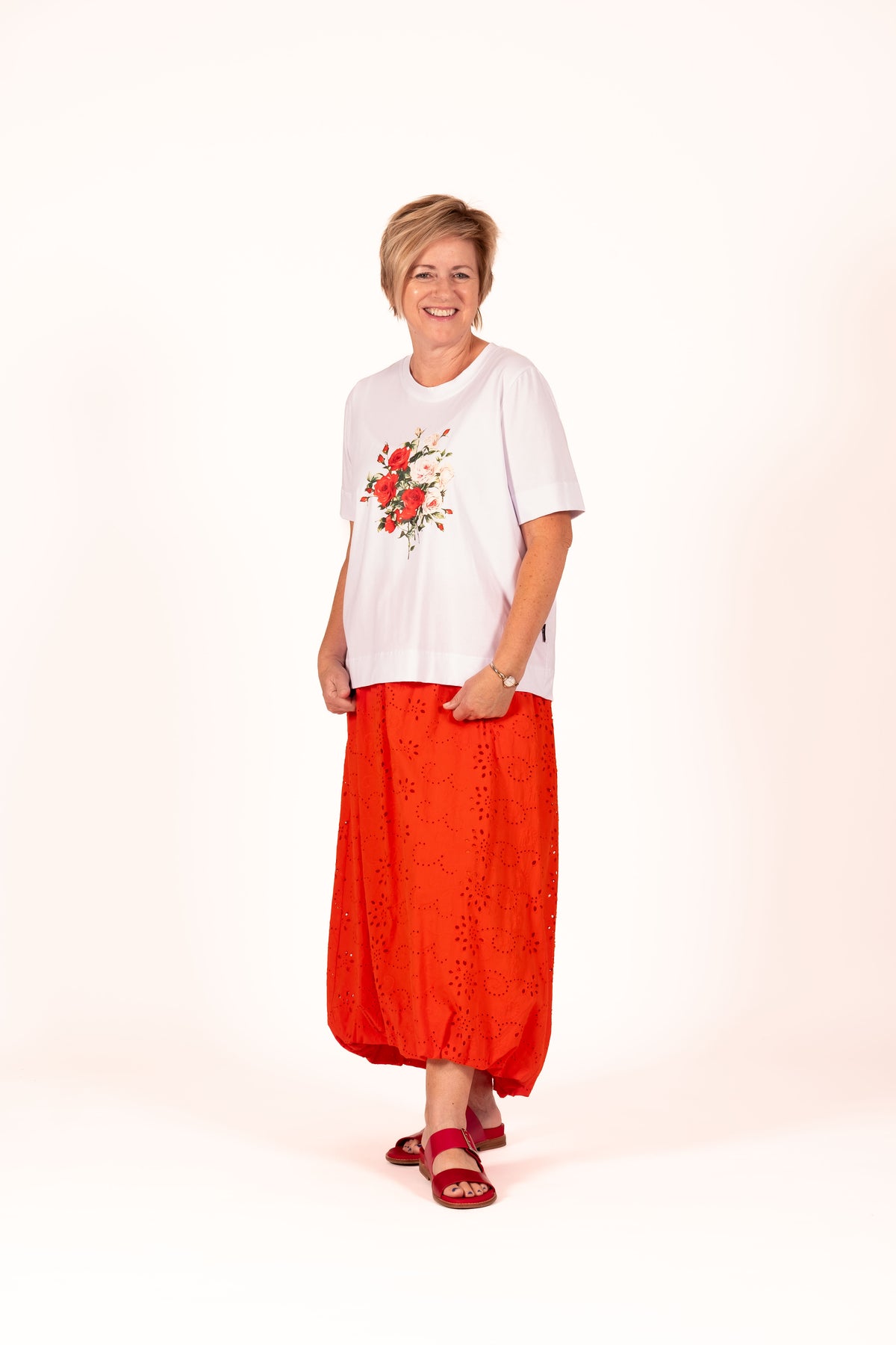 Gallery Skirt Sunset Embroidery