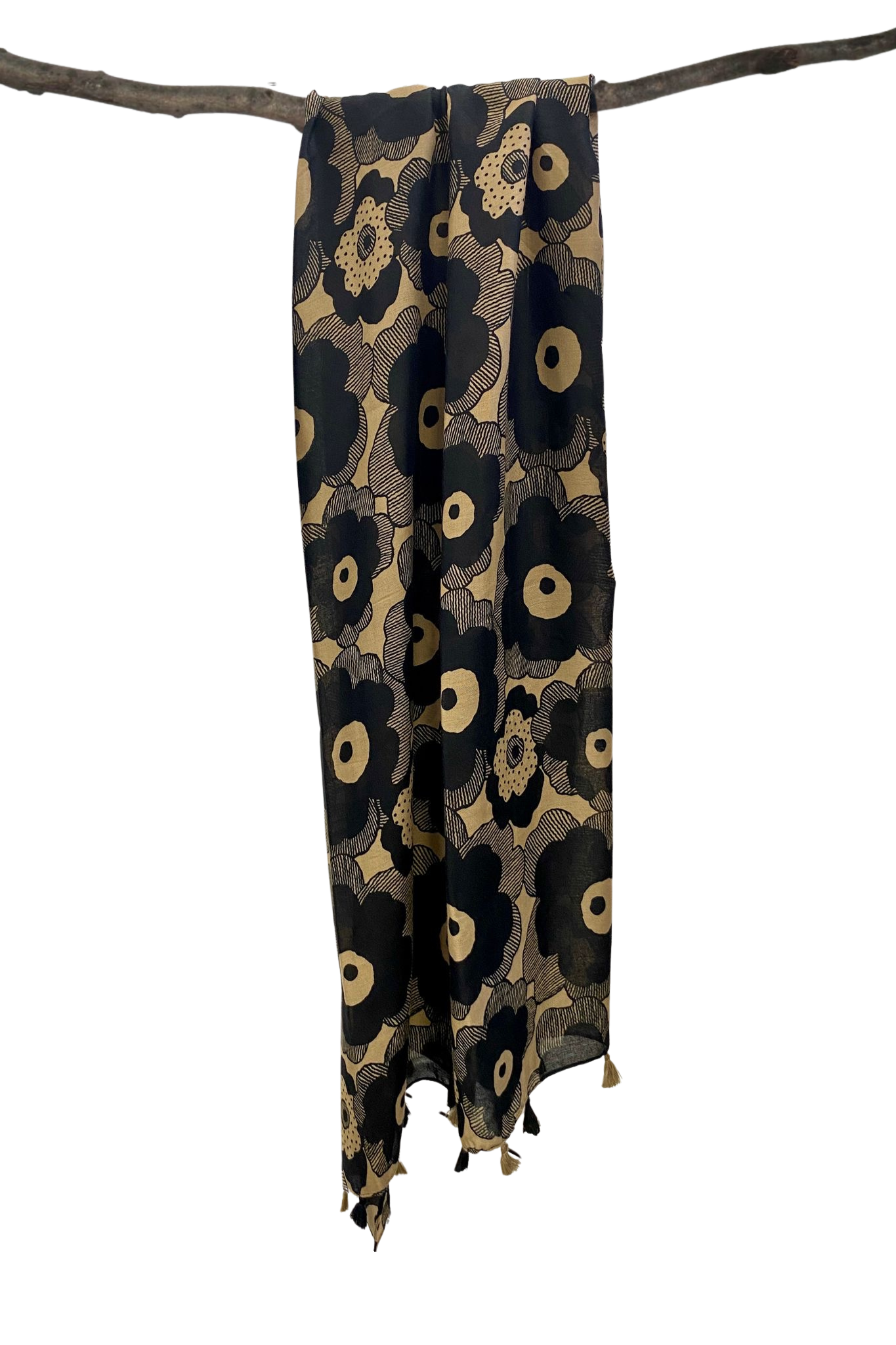 Caramel Petal Parade Scarf