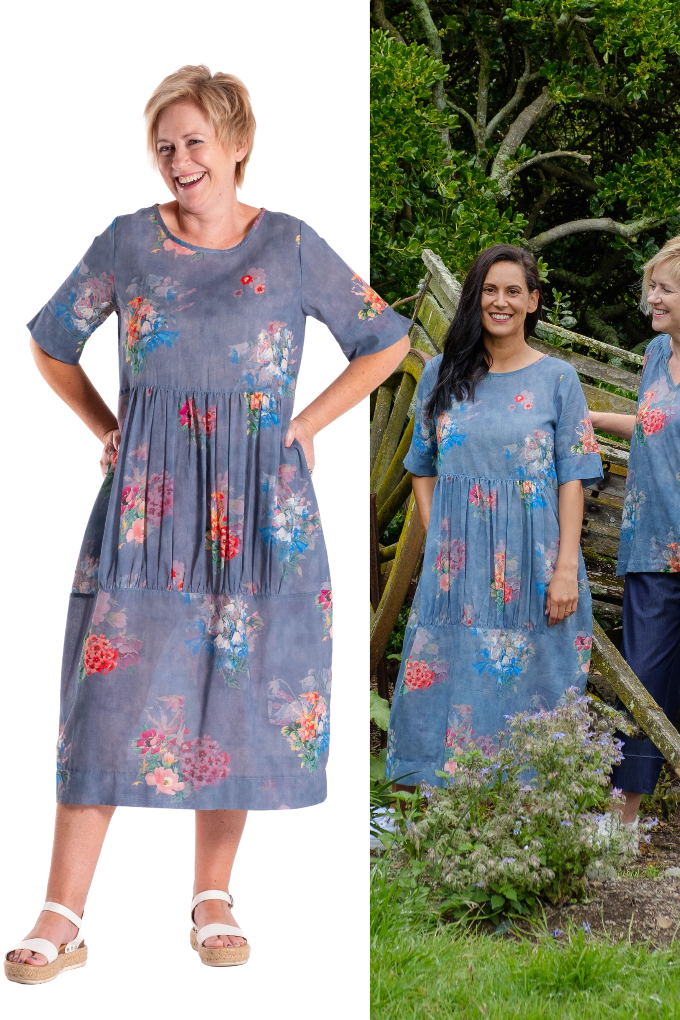 Jordan Dress Moody Blooms