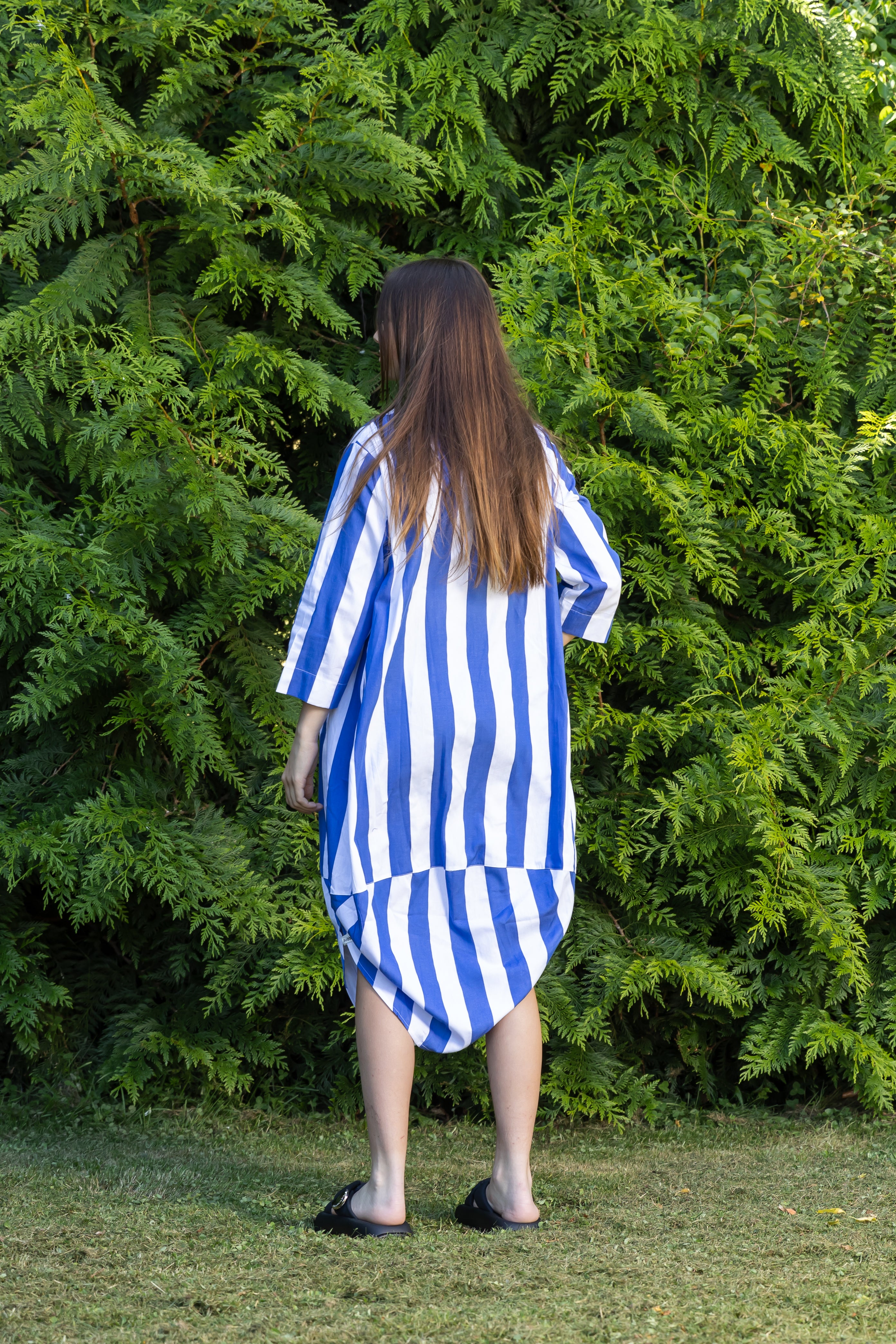 Lux Dress Sailor Stripe