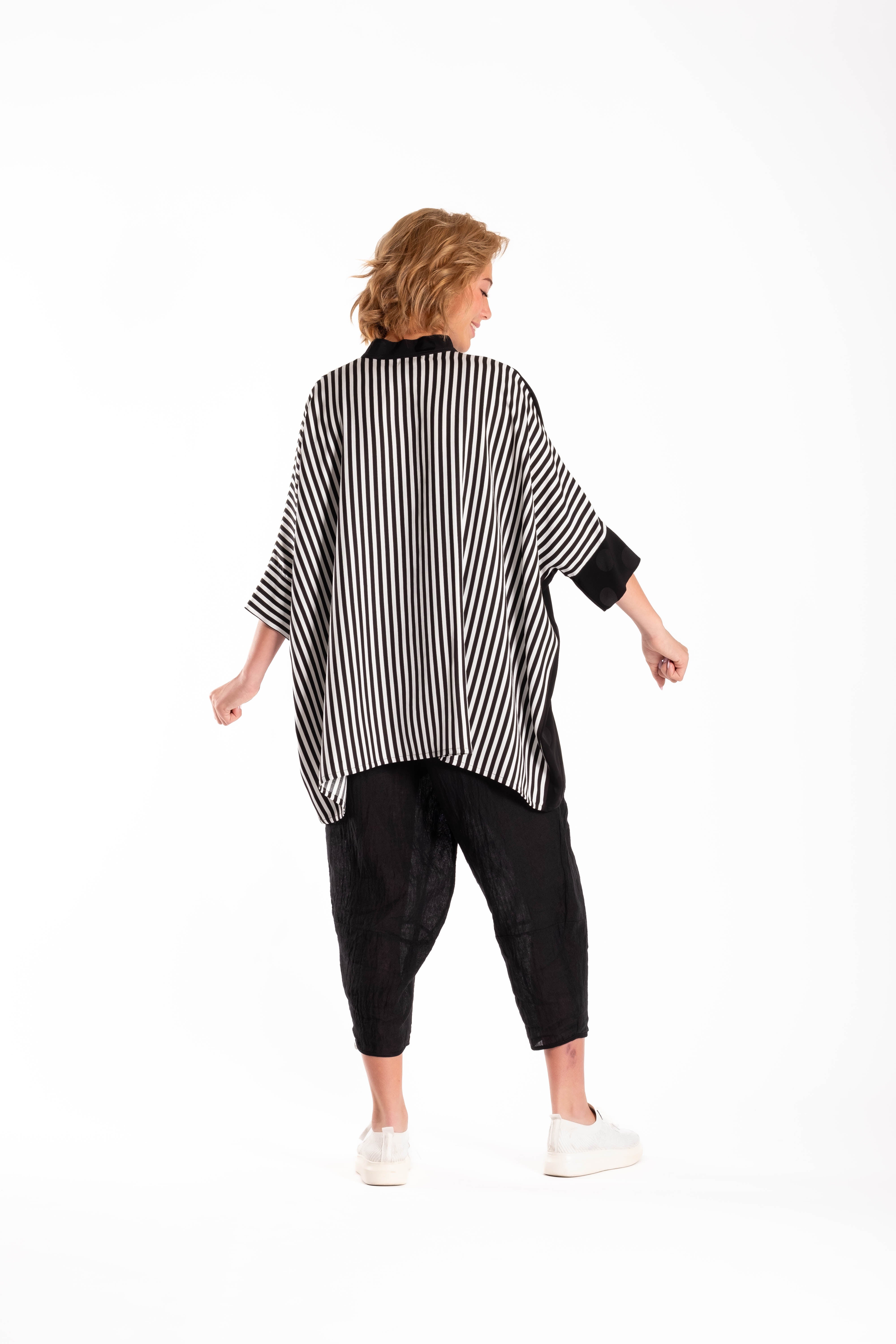 Sasha Shirt Spotted Stripes