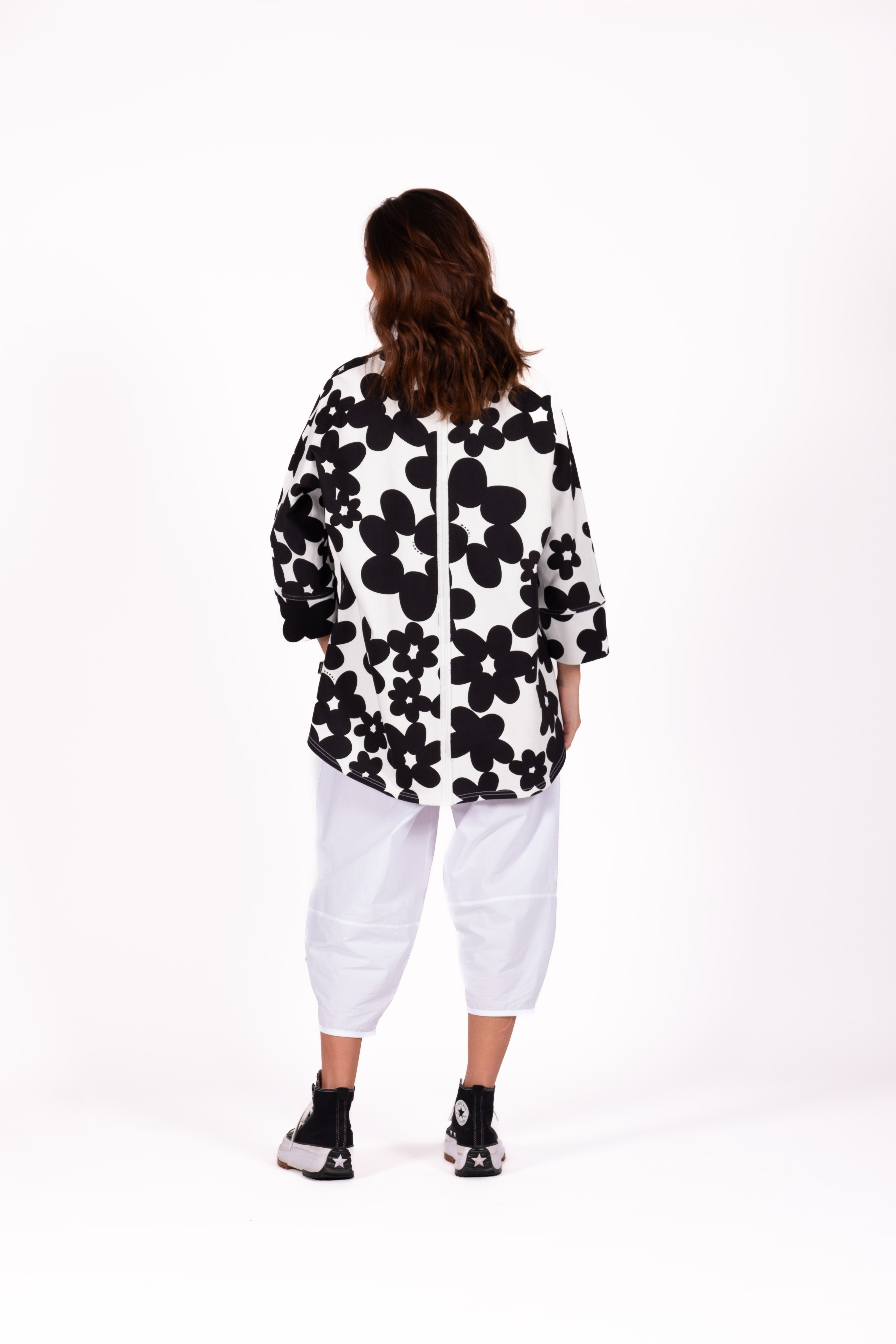 Max Sweatshirt Inkblot Floral Noir