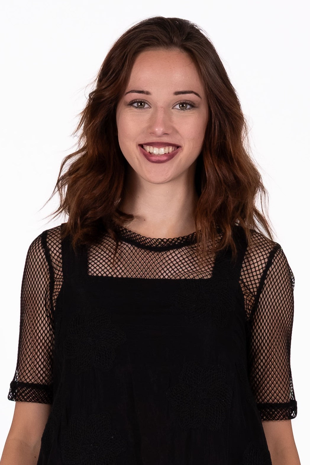 Nova Top Grid Mesh Black