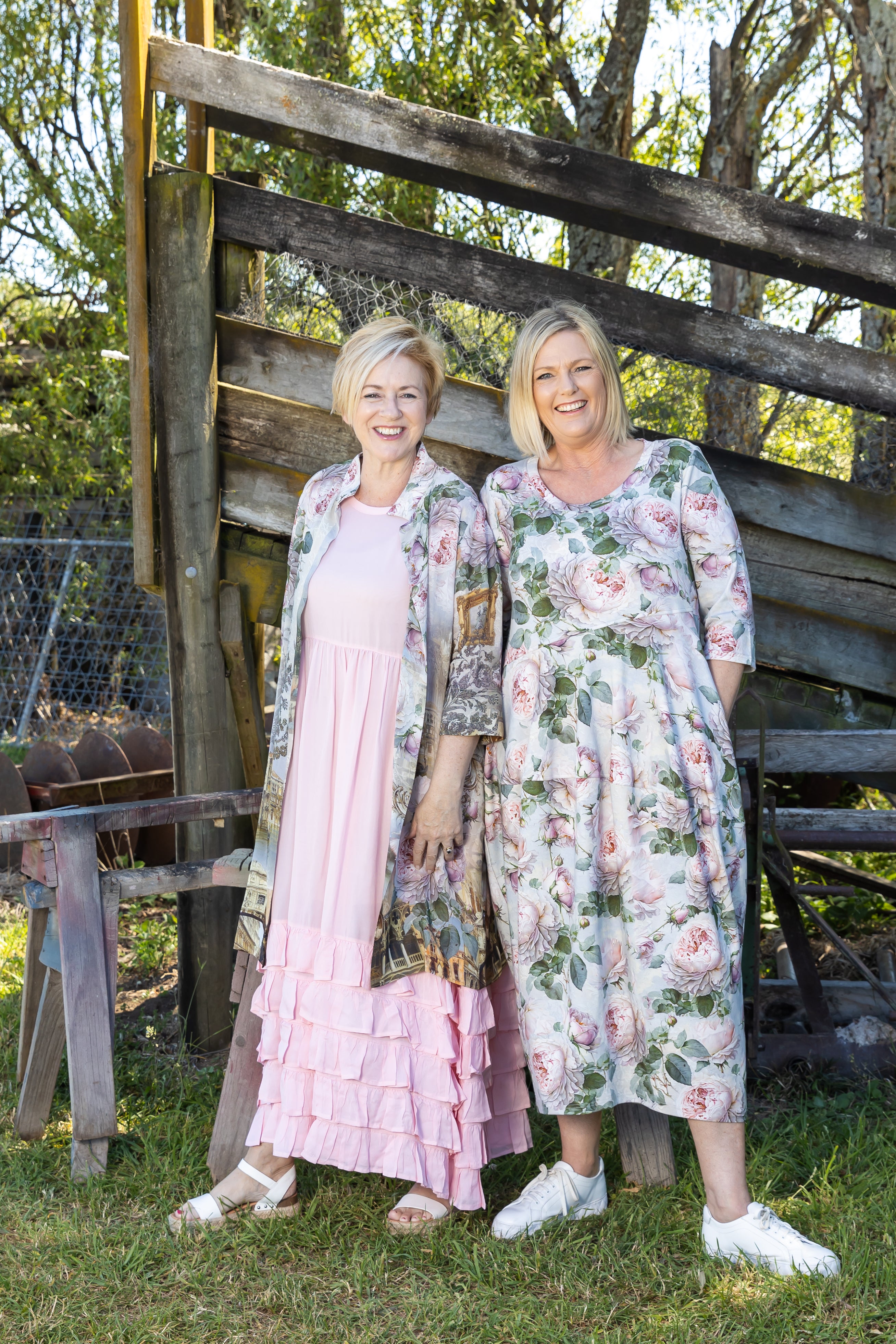 Borderline Dress Pink