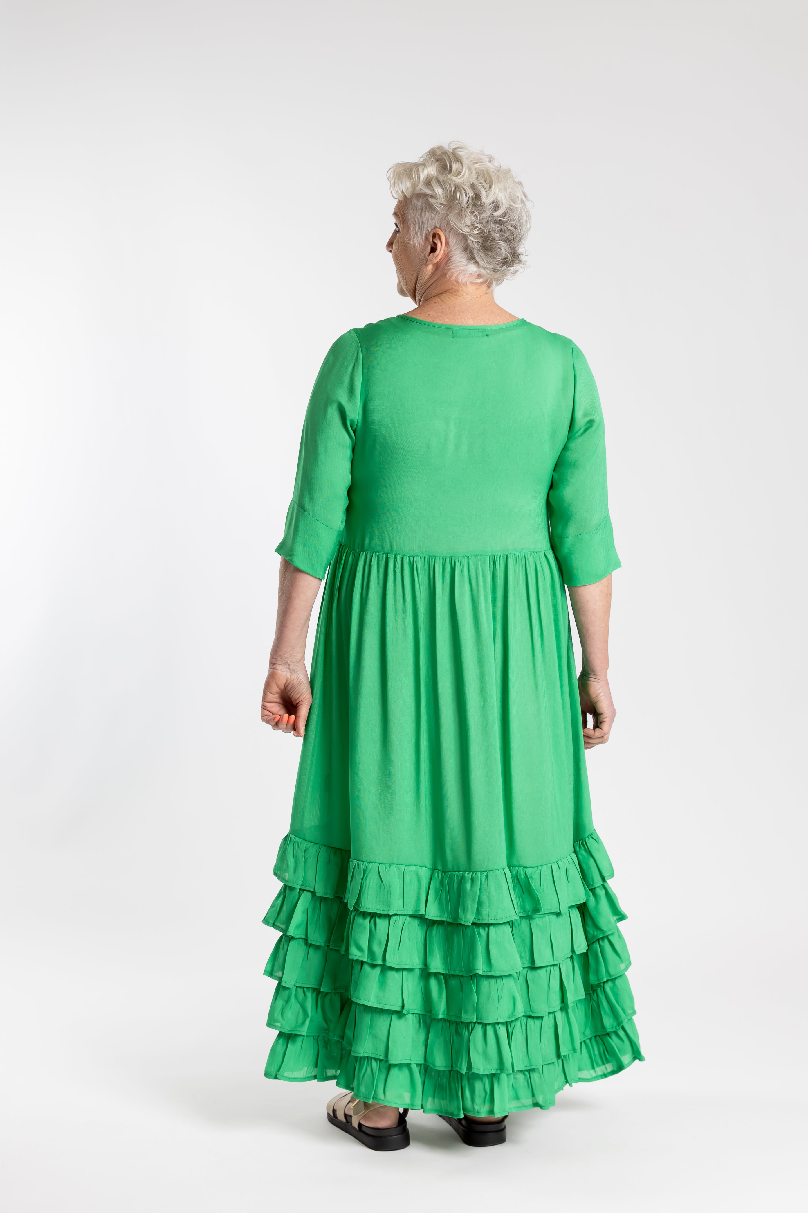 Borderline Dress Green