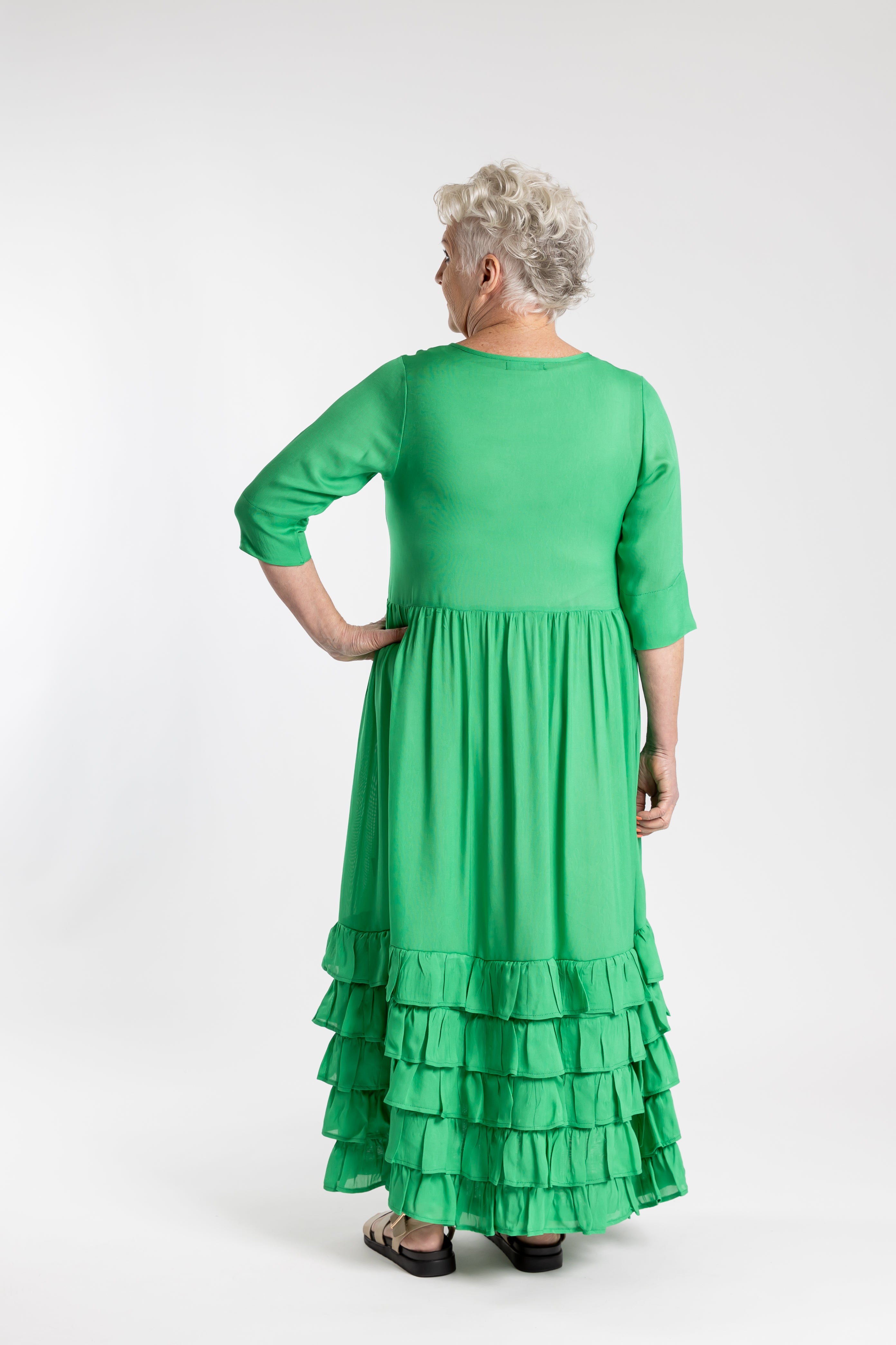 Borderline Dress Green