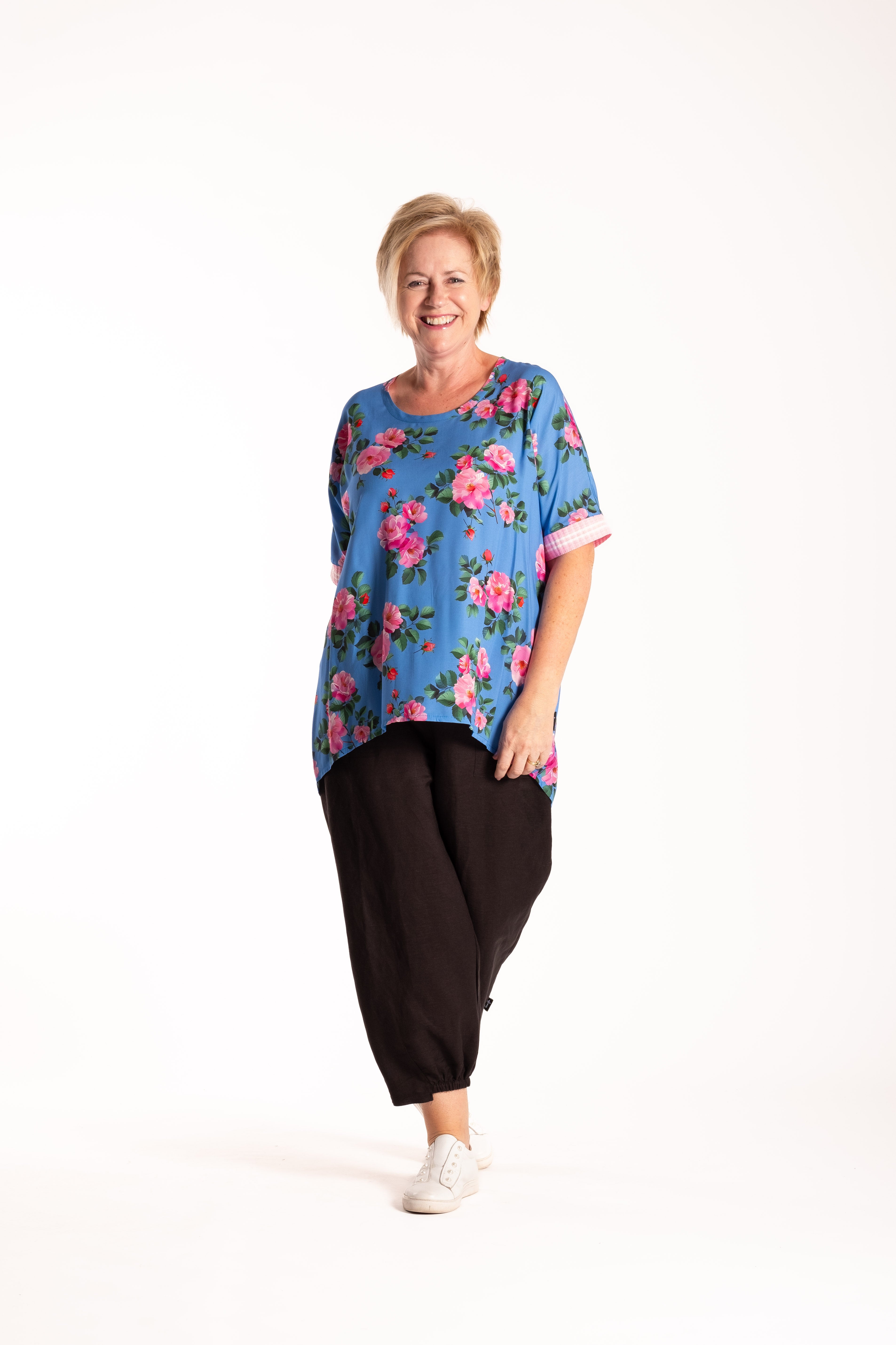 Relaxed Top Persian Blue
