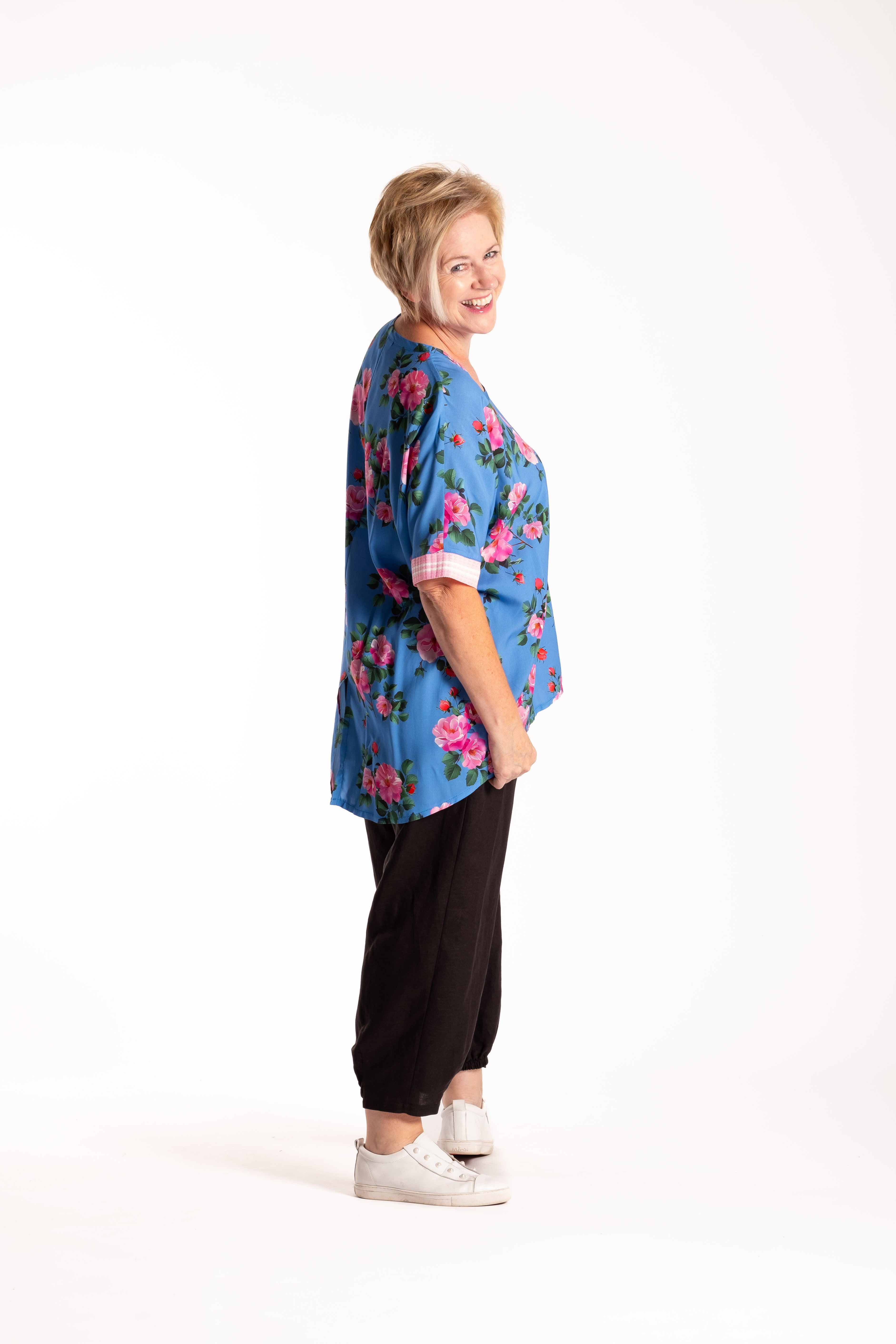 Relaxed Top Persian Blue