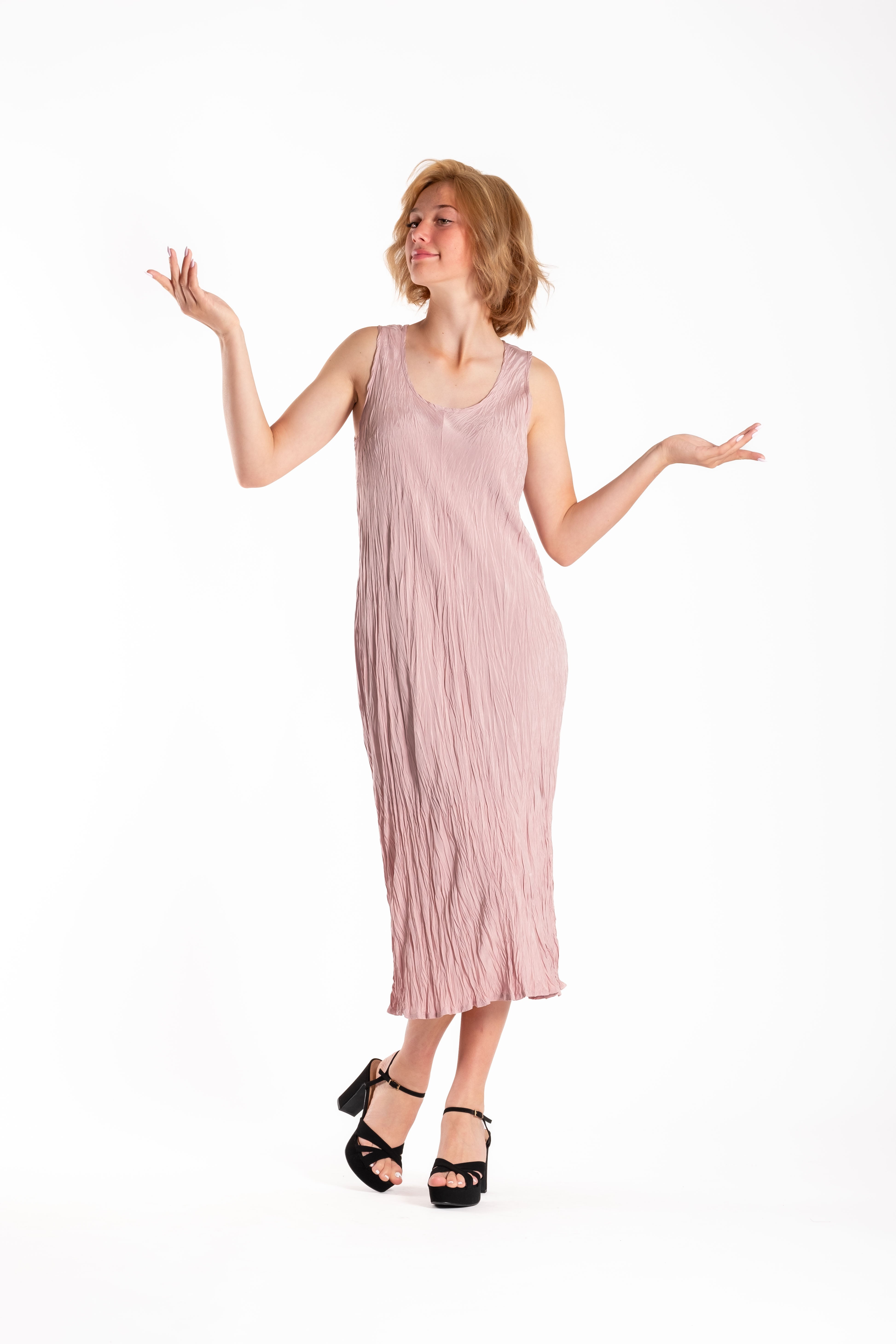Brooke Dress Pale Pink