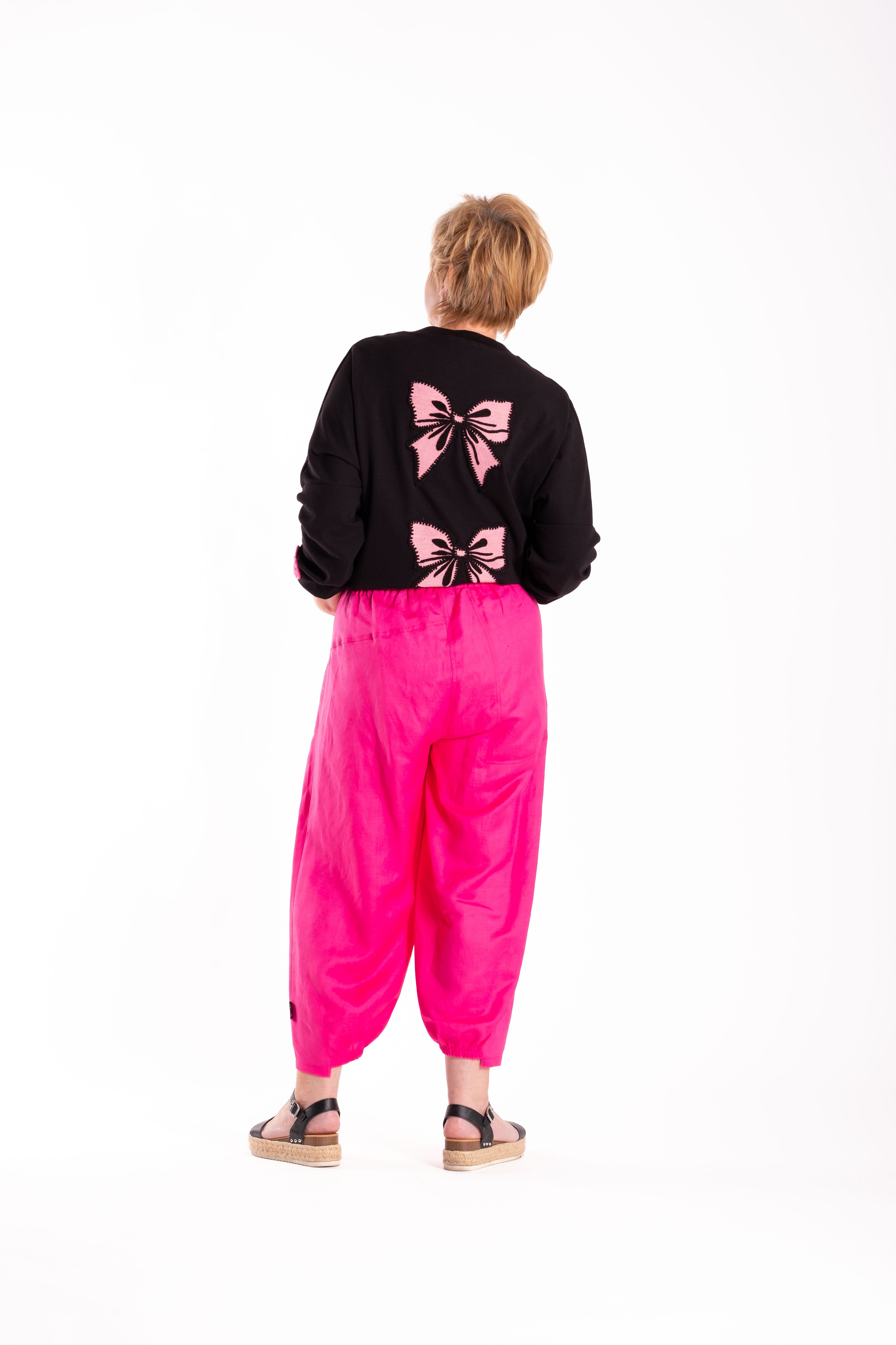 Stitch Pants Pink