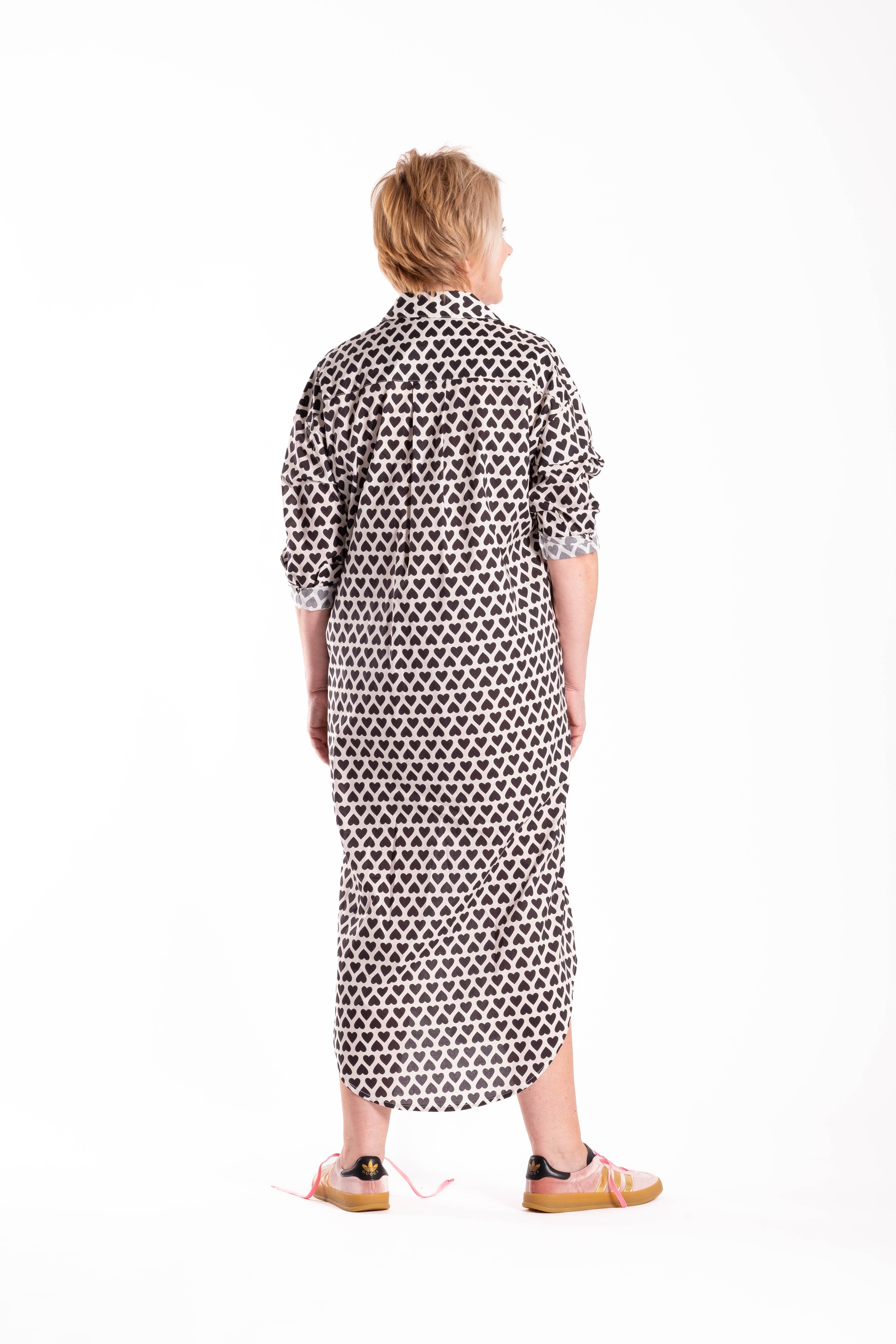 Long Shirt Dress Hearts