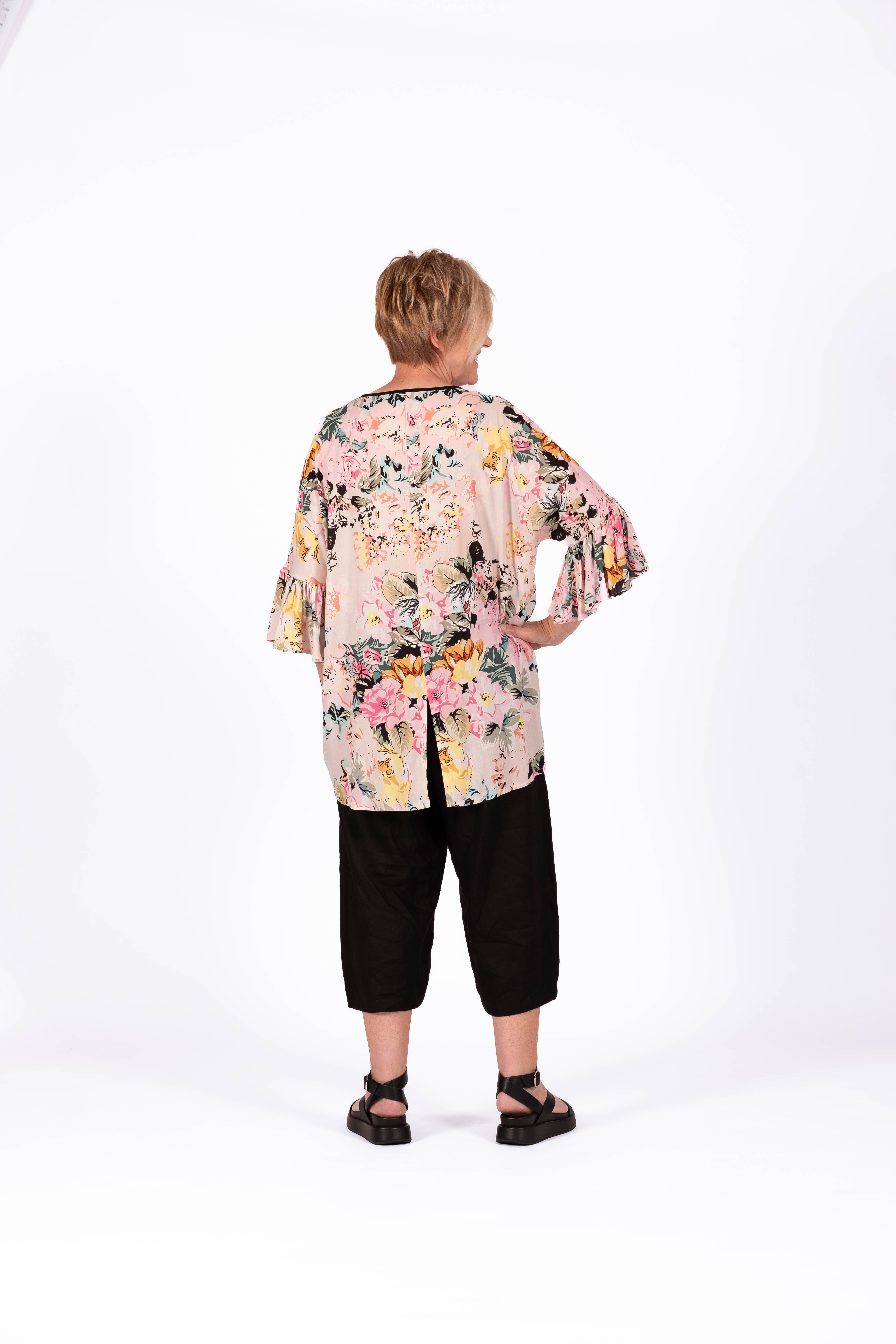 Relaxed Top Pastel Bloom
