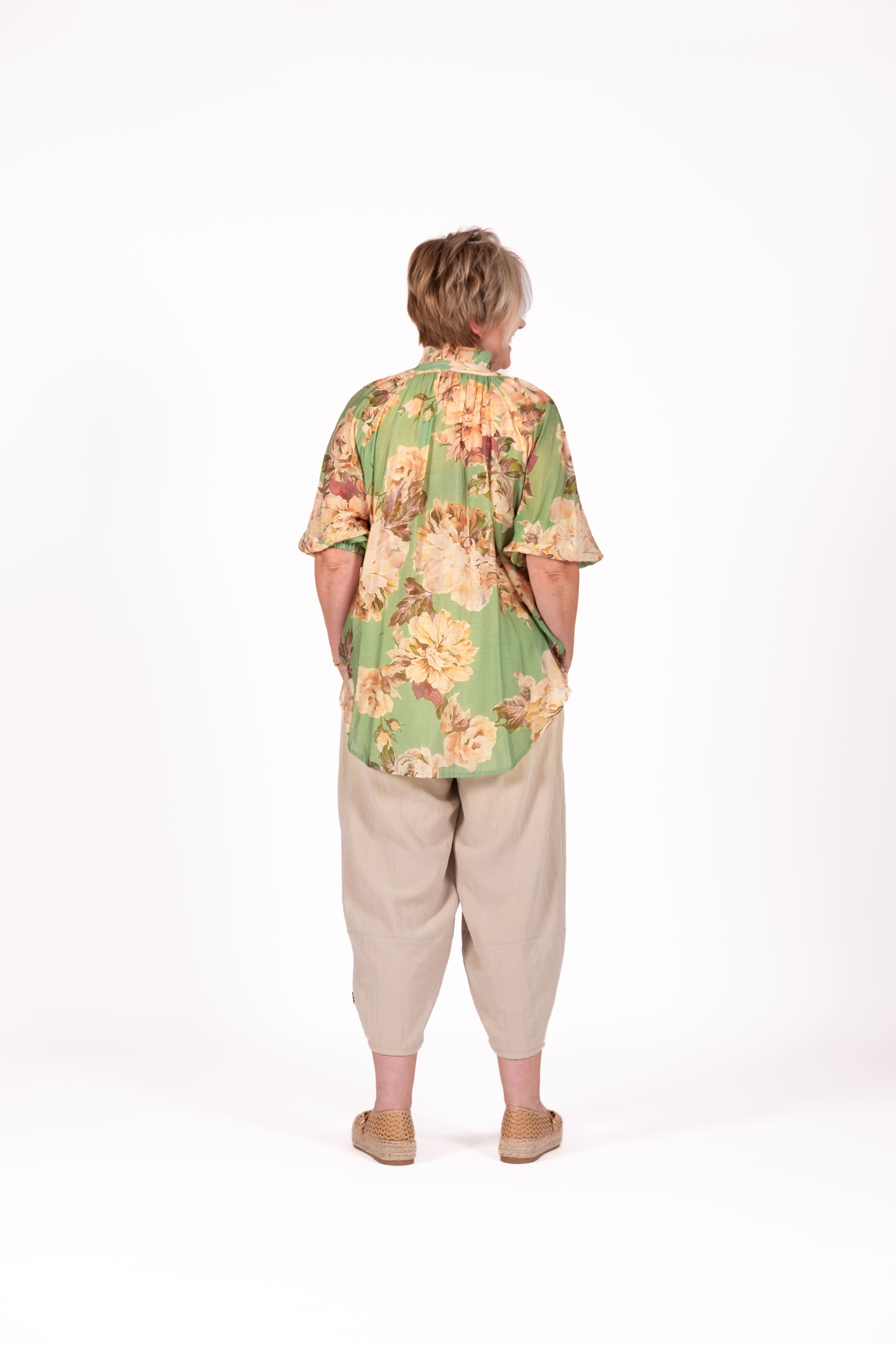 Delight Blouse Eden Mist