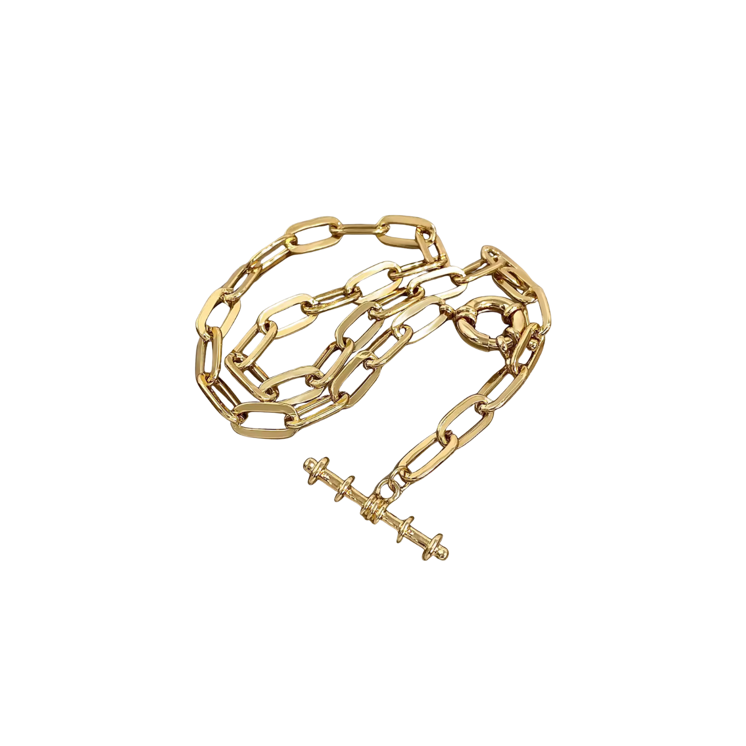 Link Luxe Necklace Gold