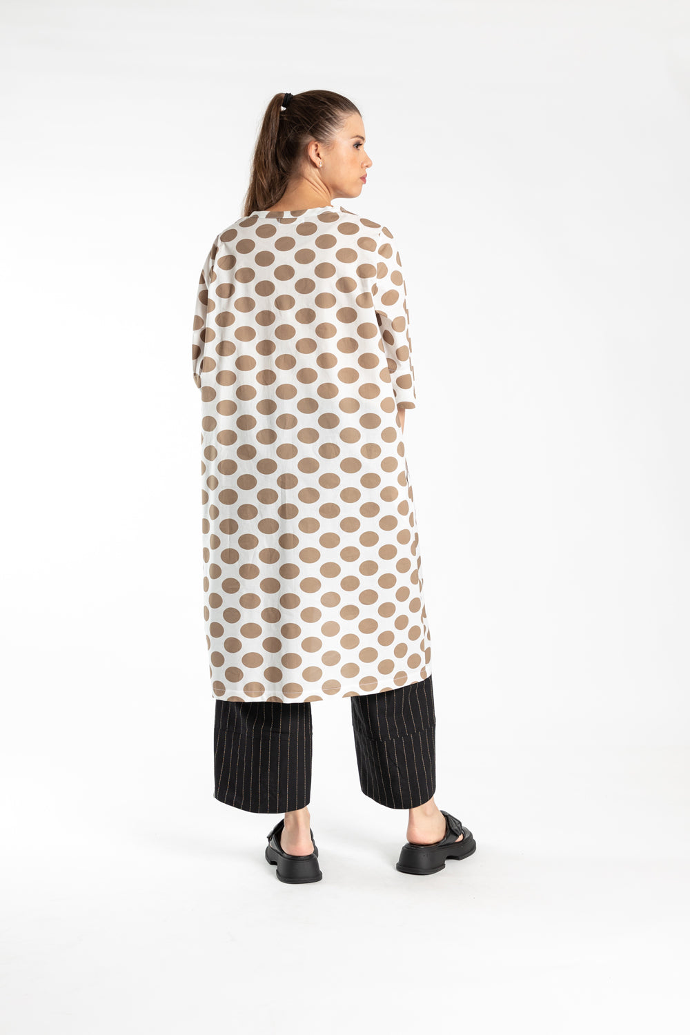 Taupe Spot Tunic