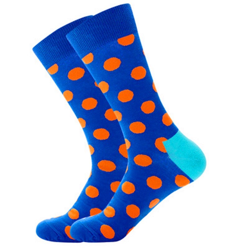 Socks - Orange Spot
